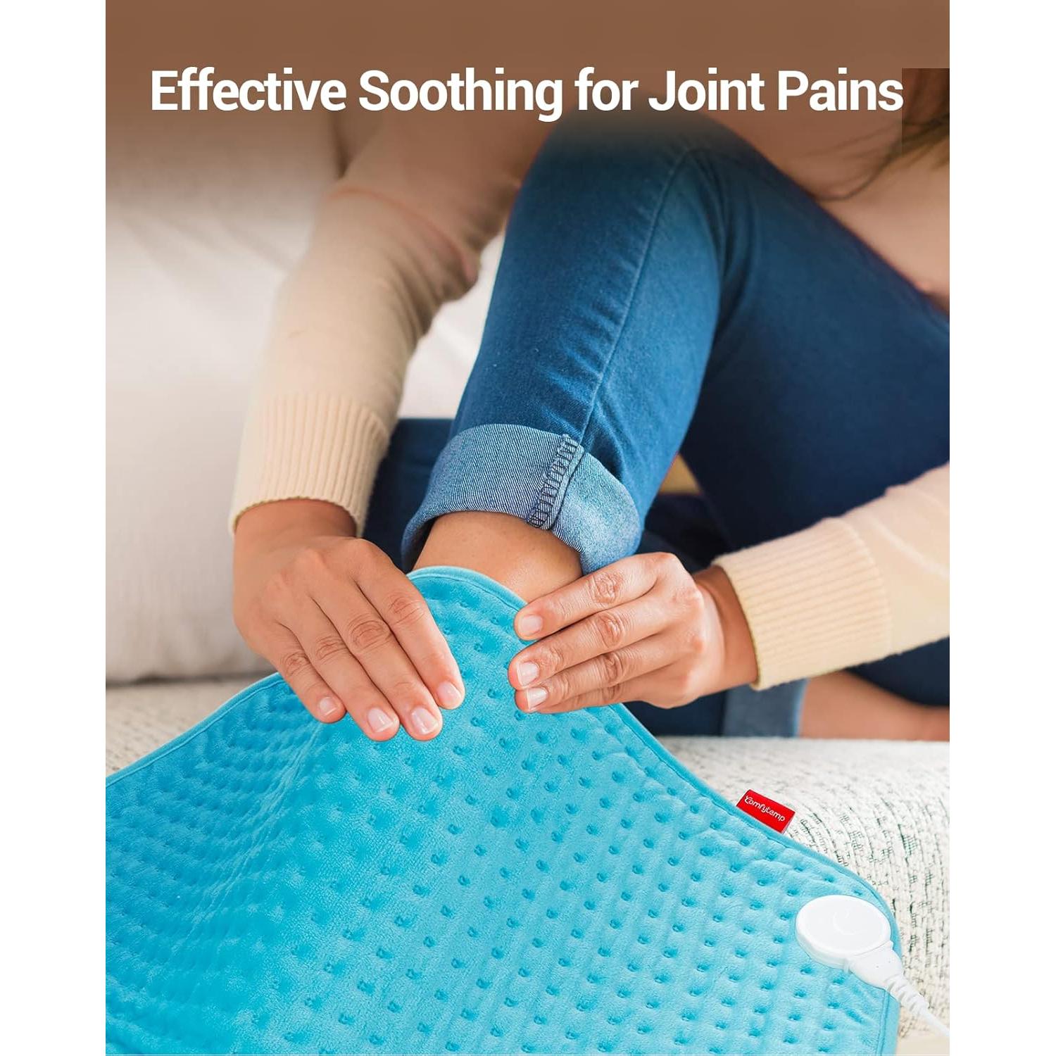 Almohadilla Térmica Eléctrica Comfytemp 60x30cm Azul