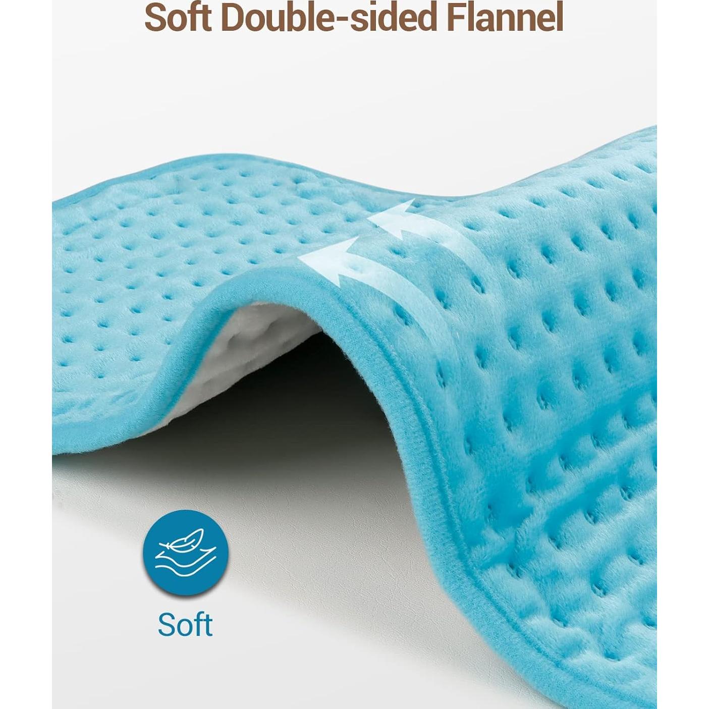 Almohadilla Térmica Eléctrica Comfytemp 60x30cm Azul