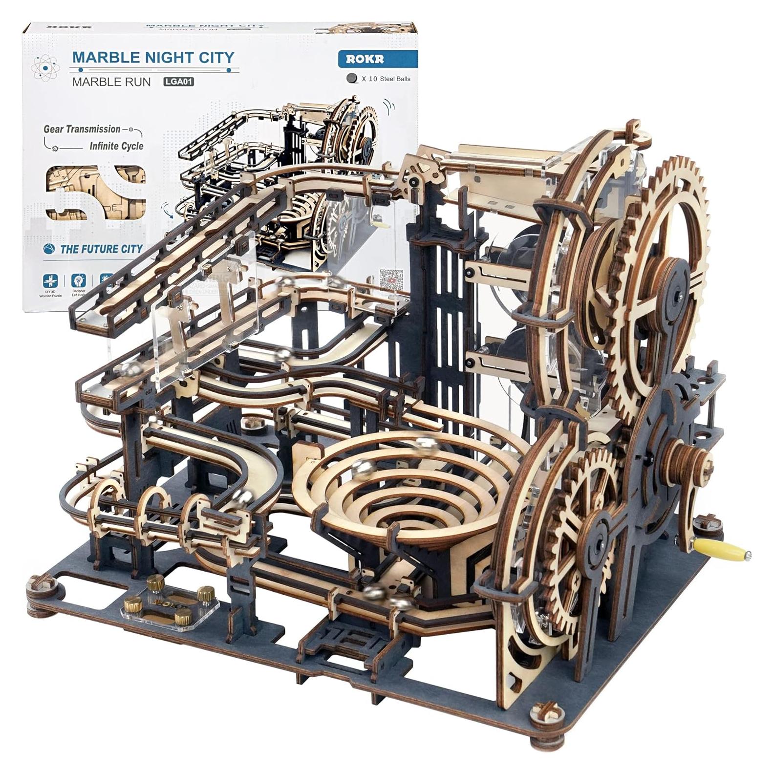 Rompecabezas 3D ROKR LGA01 Ciudad Nocturna 294 Piezas