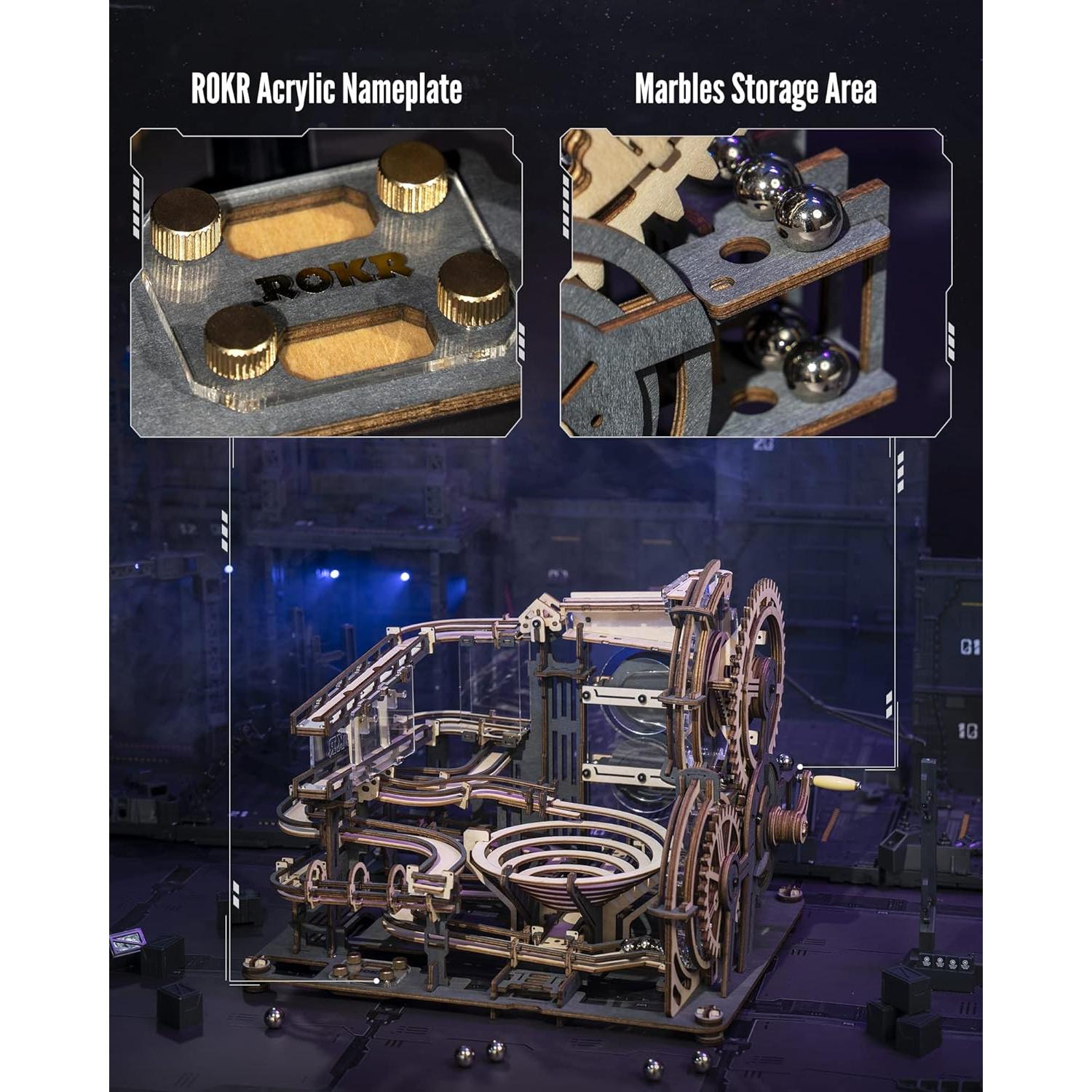 Rompecabezas 3D ROKR LGA01 Ciudad Nocturna 294 Piezas