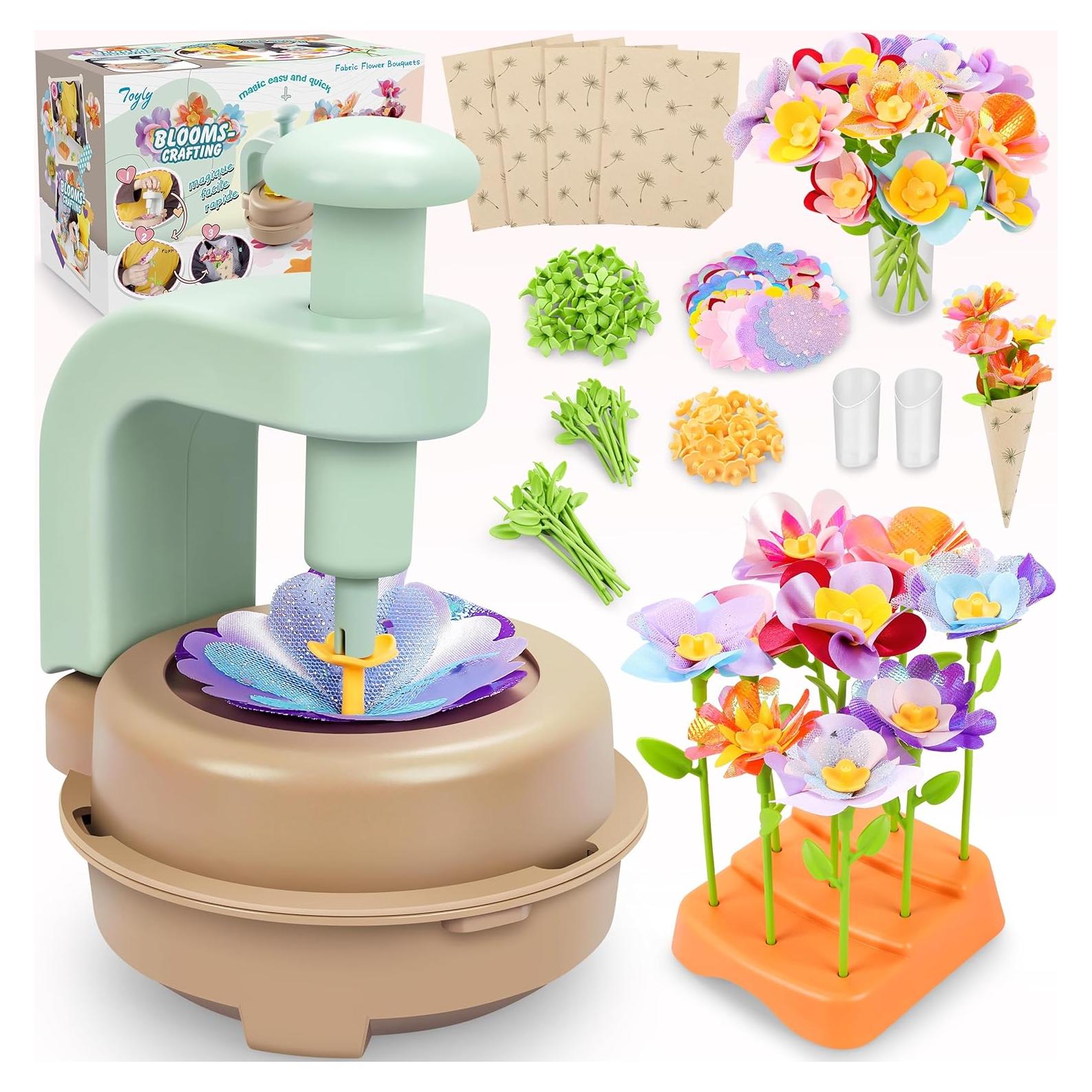 Kit de Flores DIY Toyly 152 Piezas Manualidades Niños