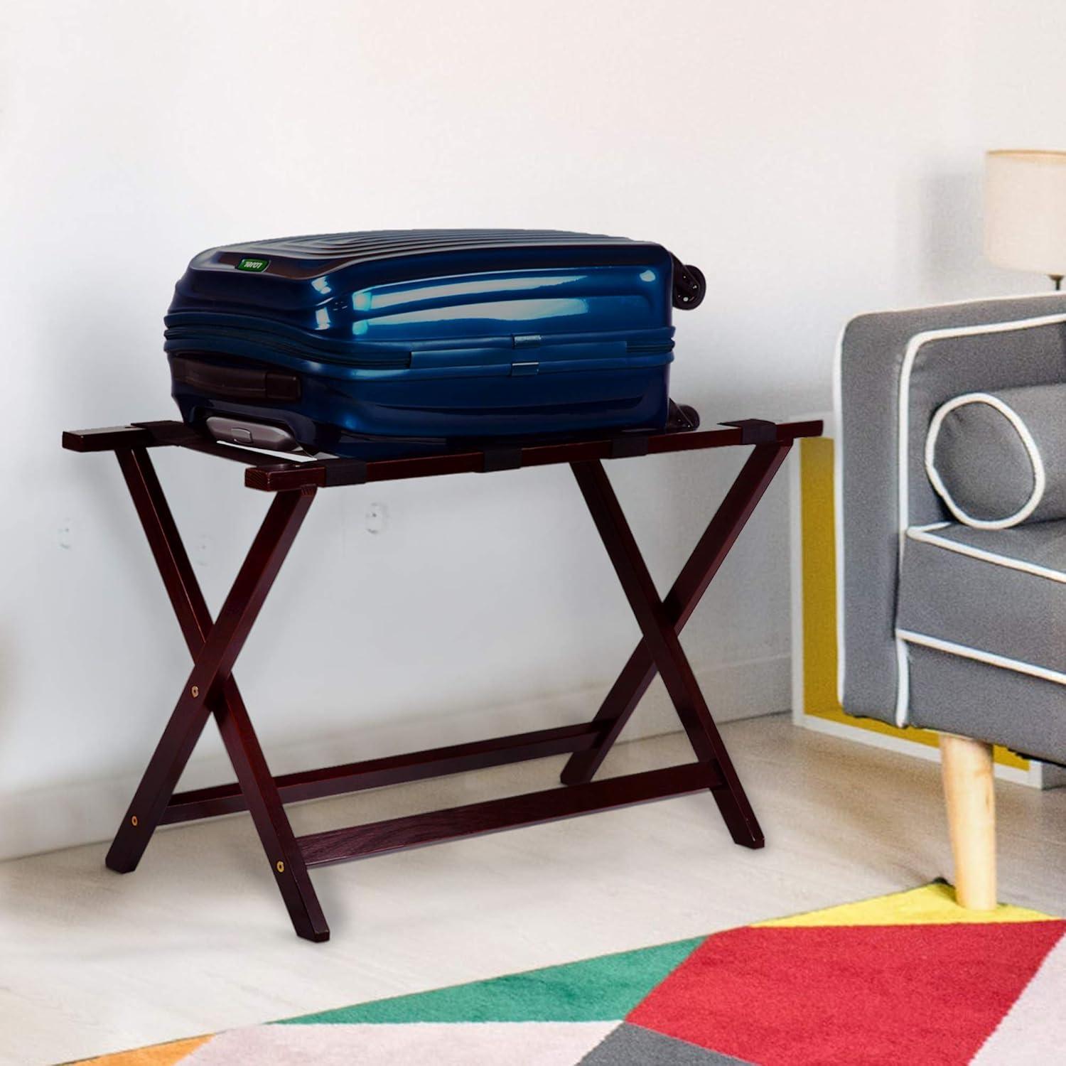 Soporte de Equipaje Plegable Casual Home Espresso 76.2 cm