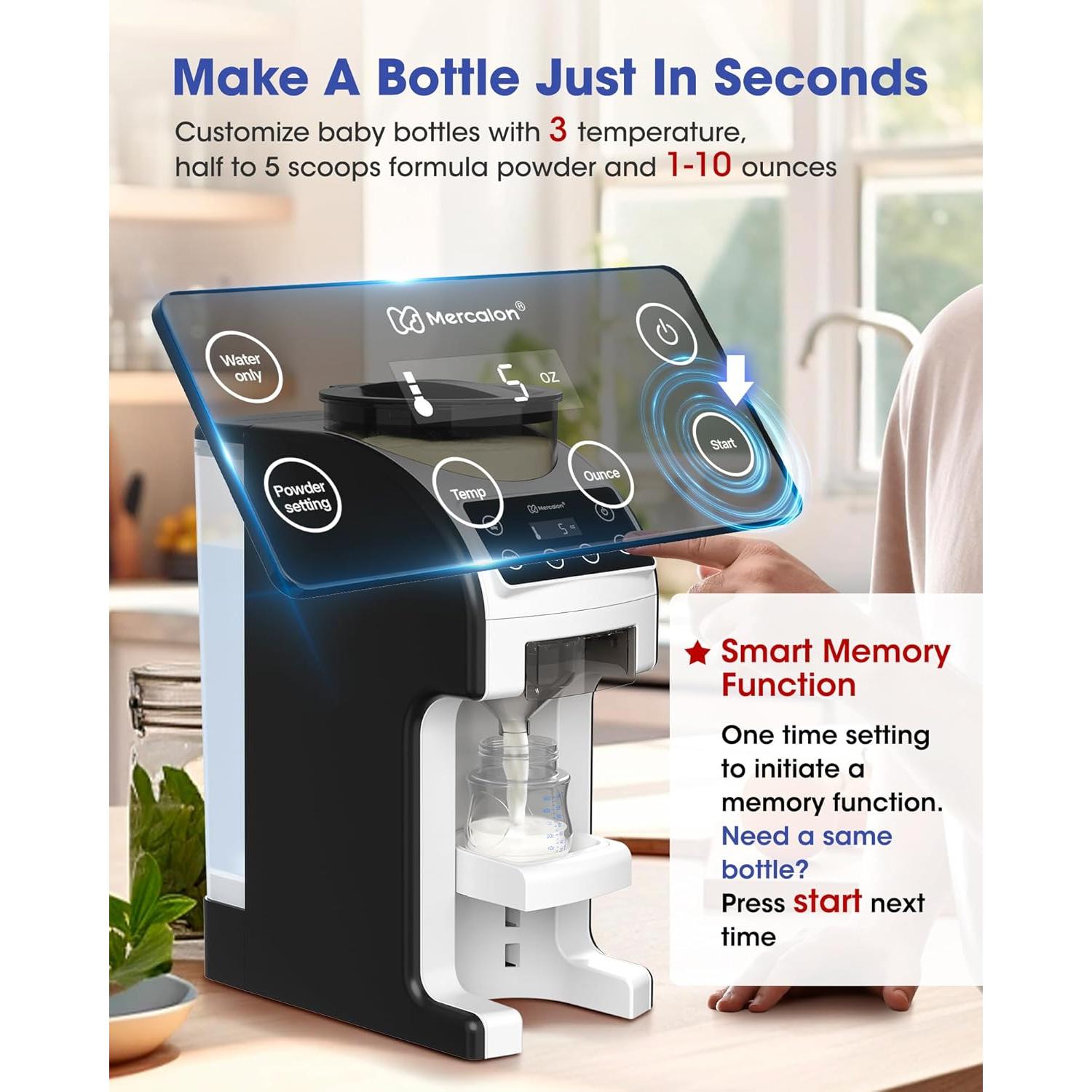 Dispensador de Fórmula Mercalon FM0700 Personalizable 295ml