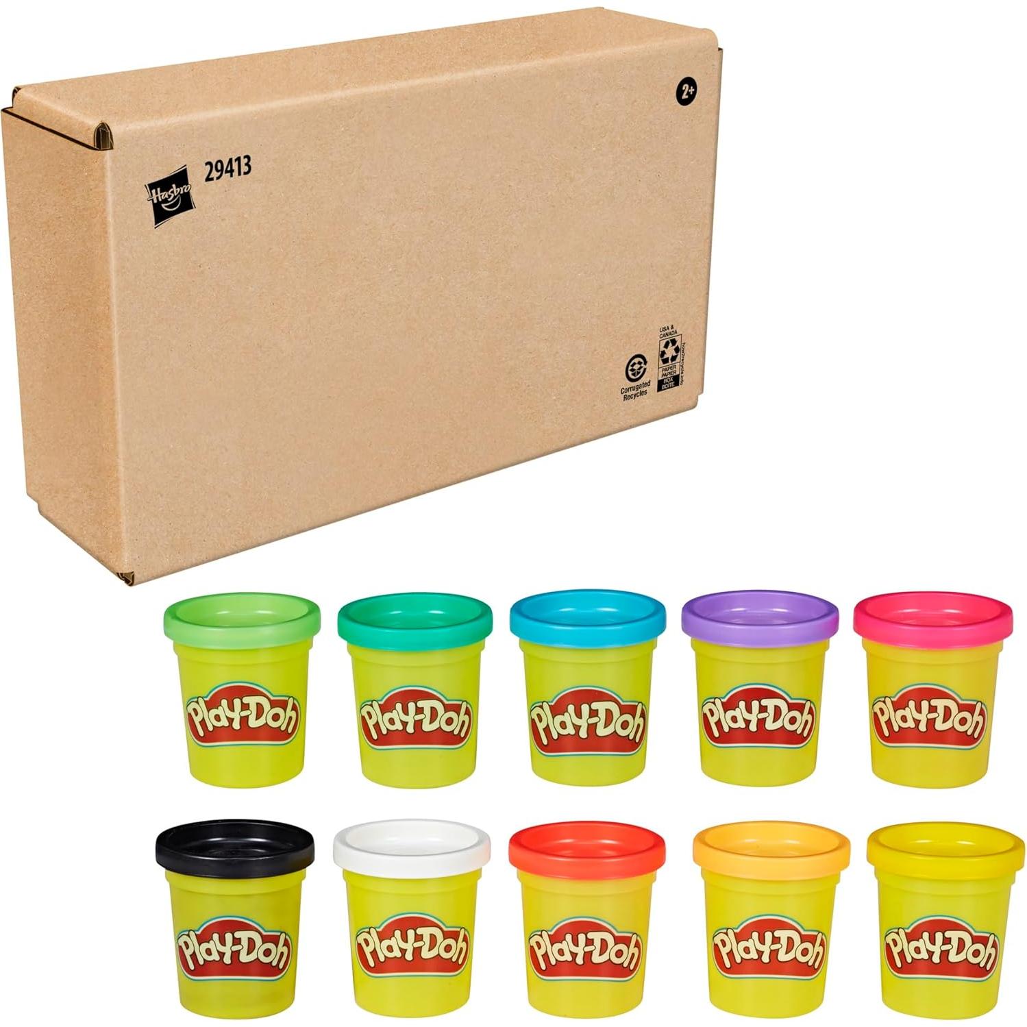 Play-Doh 10 Latas Multicolor No Tóxico para Niños 2+