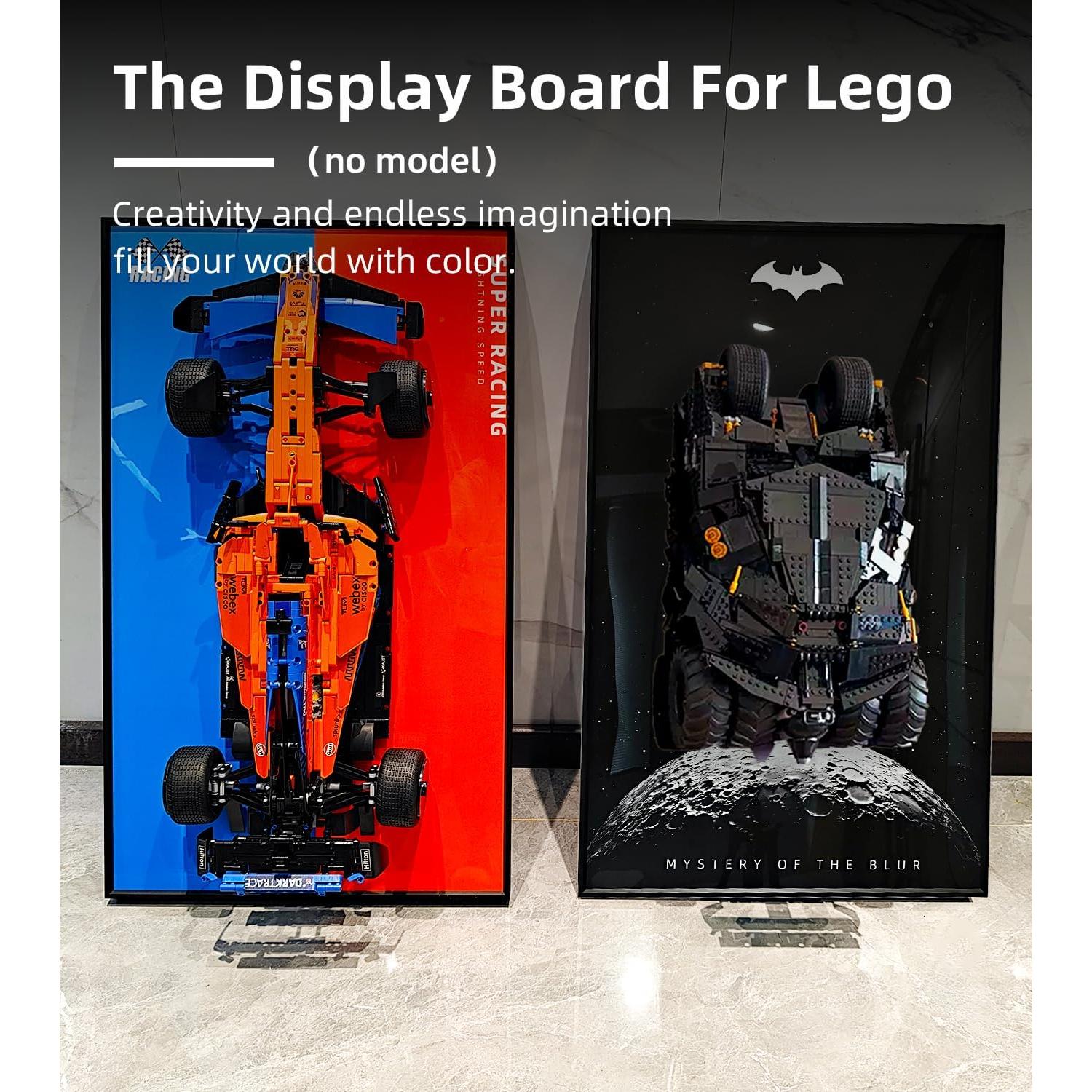 Tablero de Exhibición ICUANUTY para Lego DC Batman 76240 - 74.93x44.96 cm