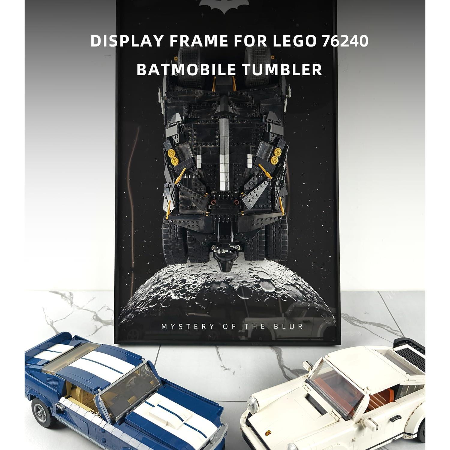 Tablero de Exhibición ICUANUTY para Lego DC Batman 76240 - 74.93x44.96 cm