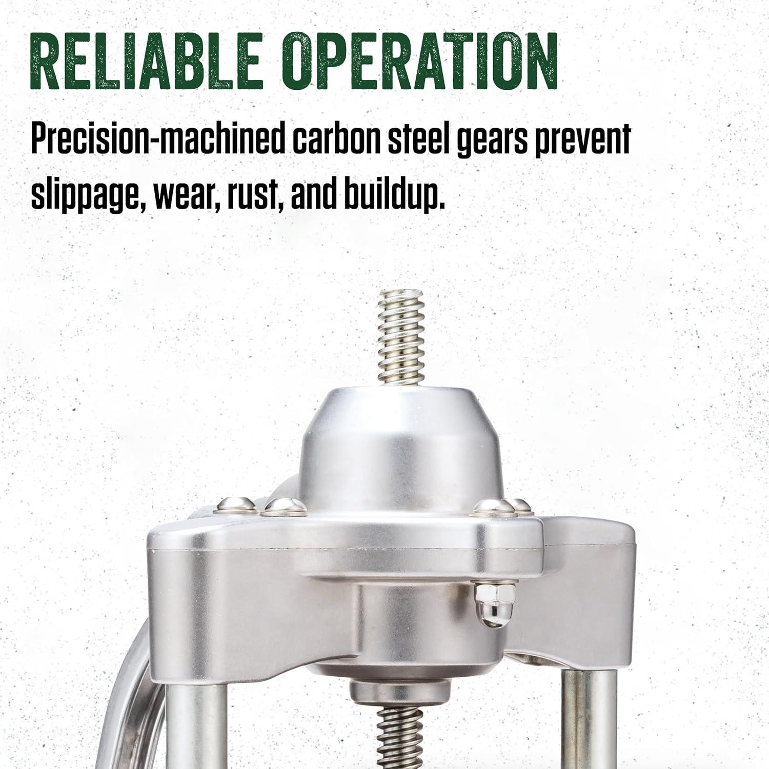 Embutidora de Salchichas LEM 5 kg Acero Inoxidable con Tubos