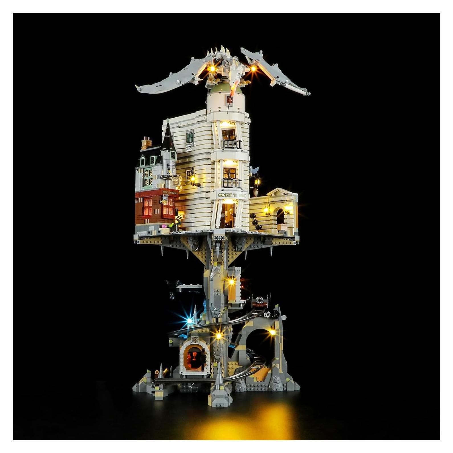Luz LED LIGHTAILING para Lego 76417 Banco Gringotts