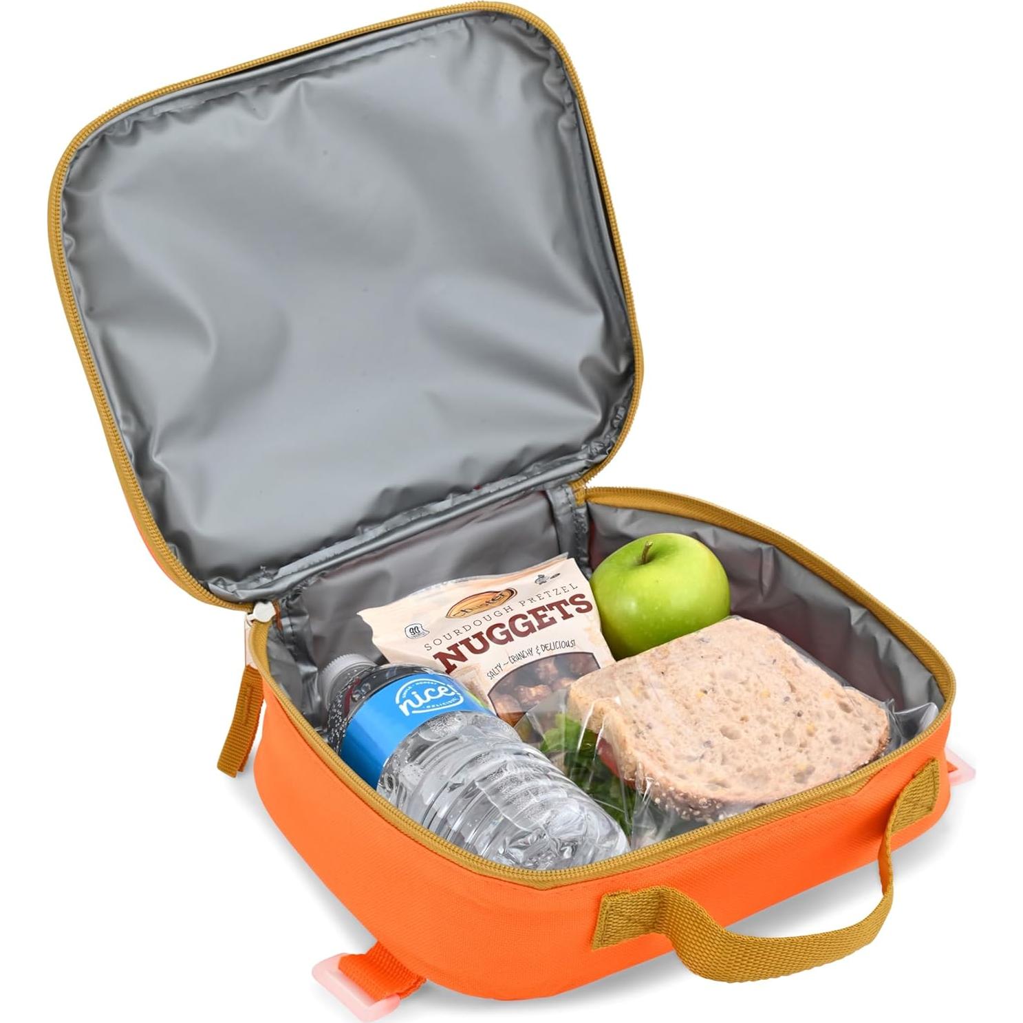 Mochila Disney El Rey León Amarilla + Lonchera Aislada