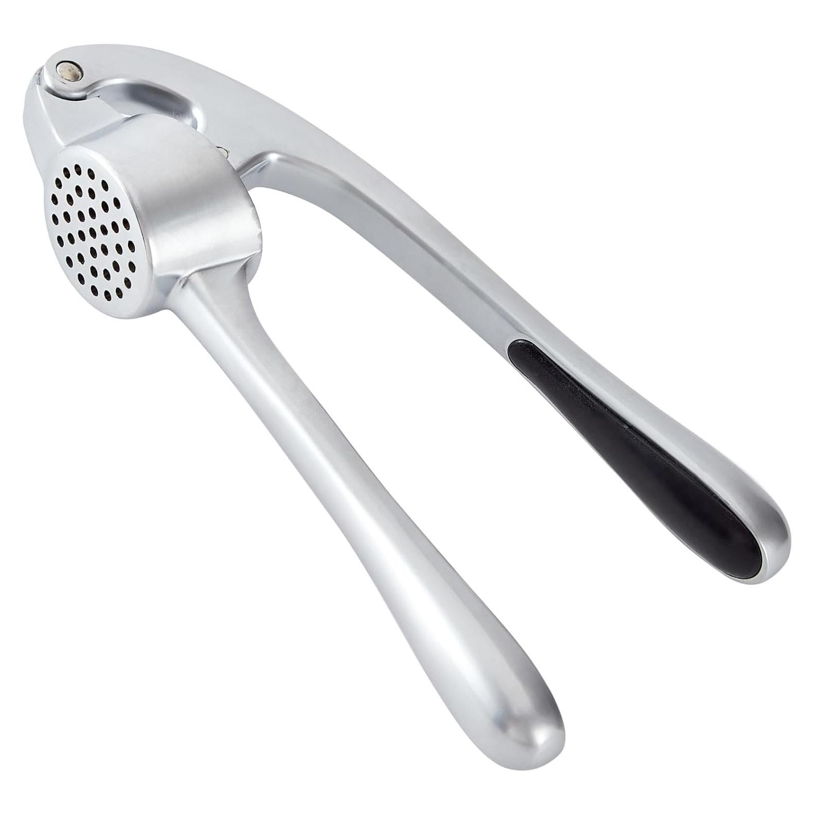 Prensa de Ajo HiramWare de Zinc Ergonómica Apta Lavavajillas