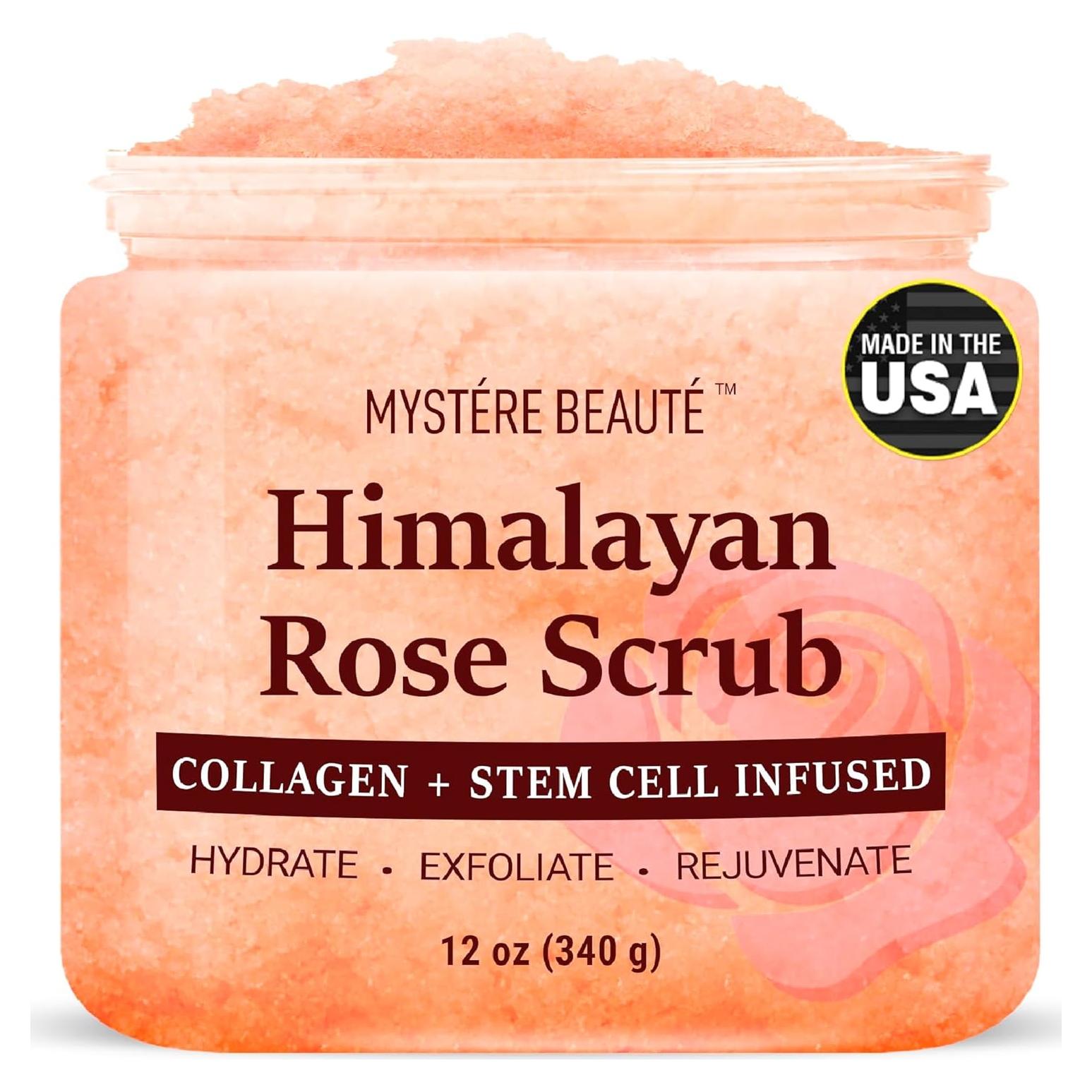 Exfoliante Corporal Sal del Himalaya Mystere Beaute 340g
