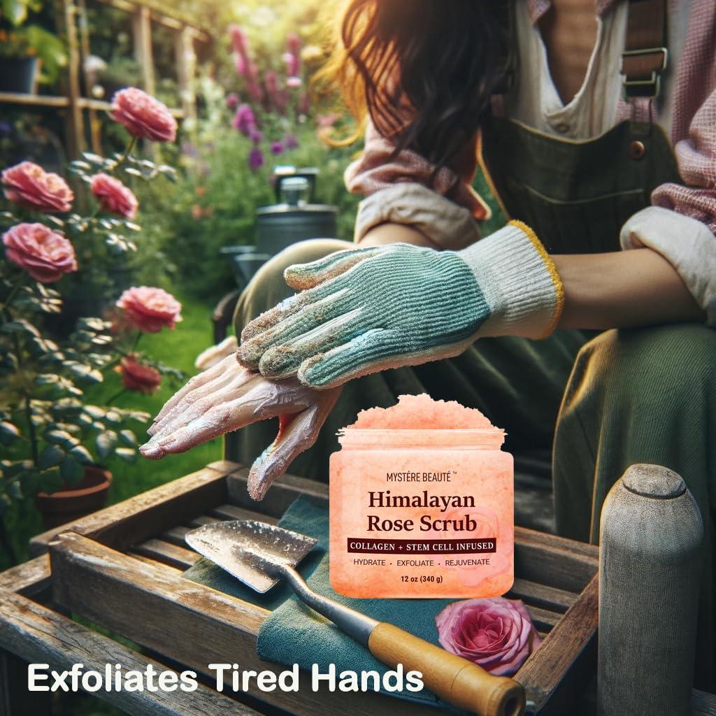 Exfoliante Corporal Sal del Himalaya Mystere Beaute 340g