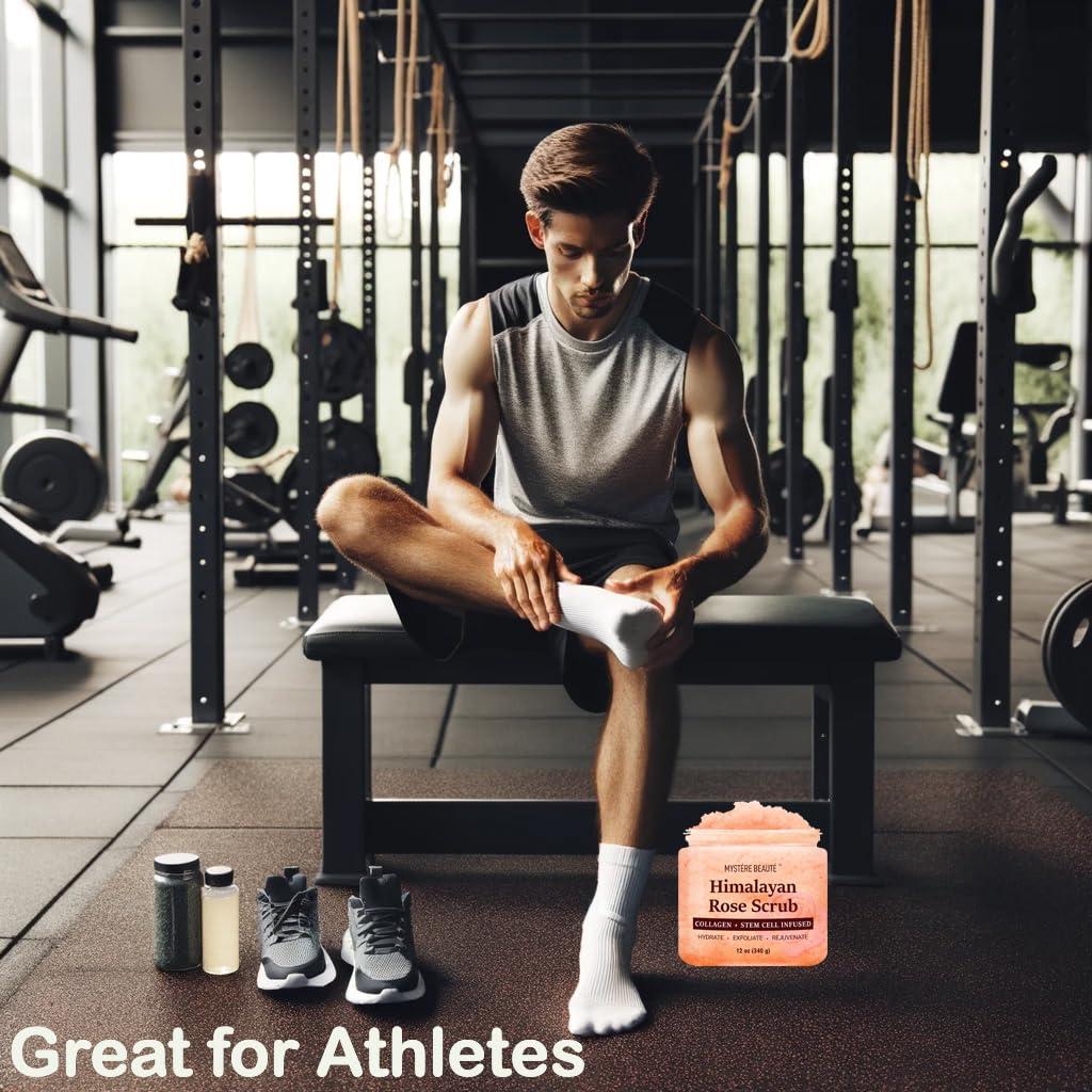 Exfoliante Corporal Sal del Himalaya Mystere Beaute 340g