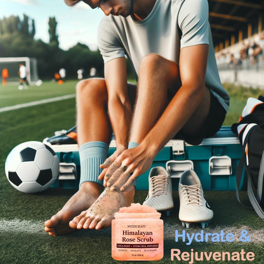 Exfoliante Corporal Sal del Himalaya Mystere Beaute 340g