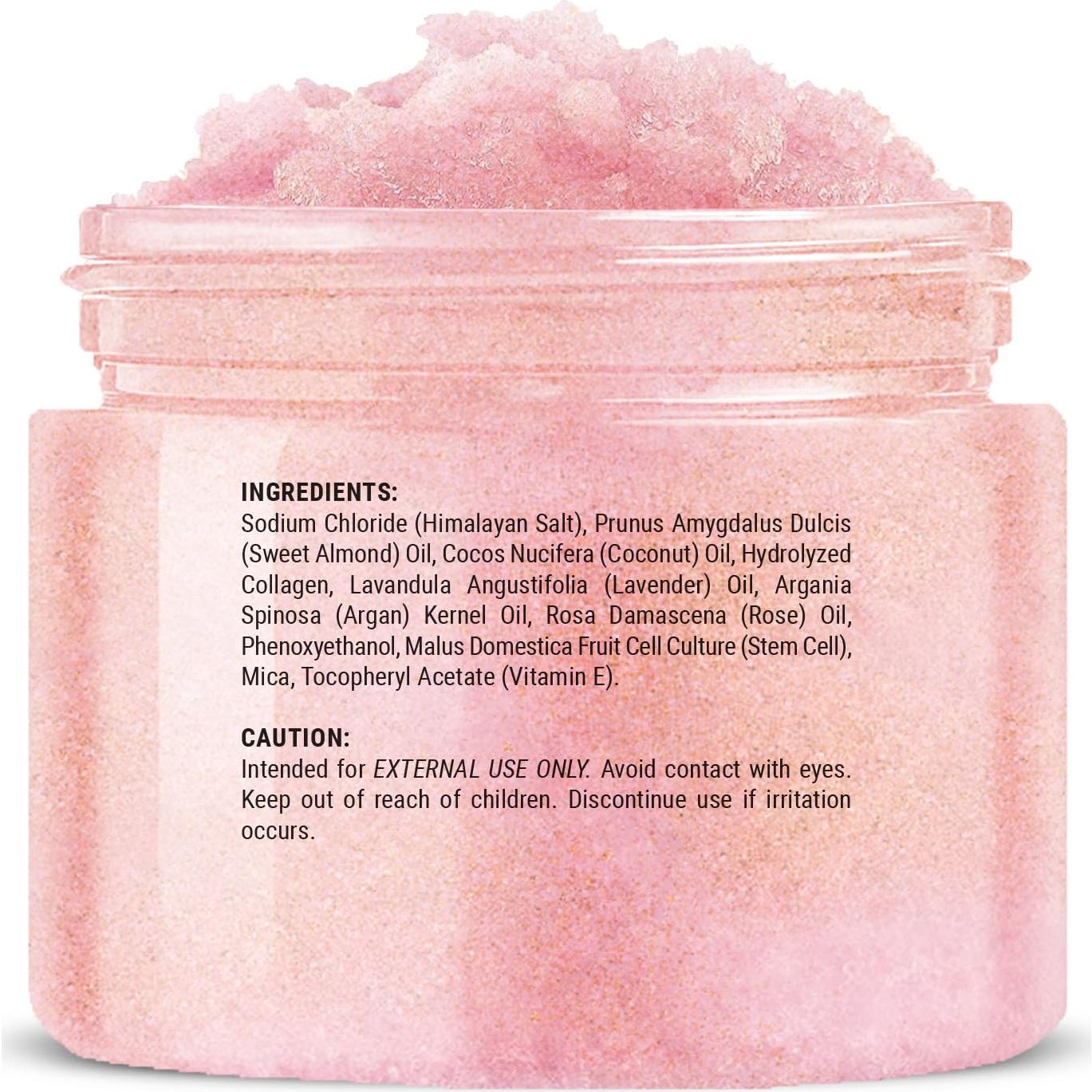 Exfoliante Corporal Sal del Himalaya Mystere Beaute 340g