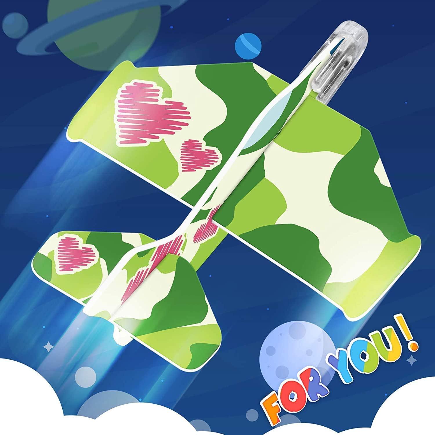 Tarjetas de Saludo San Valentín 28 Piezas Aviones SpringFlower