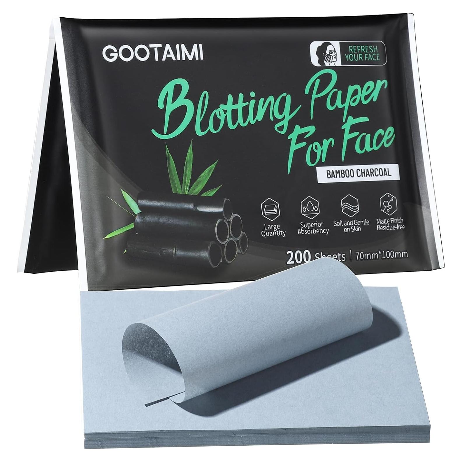 Papel Absorbente de Aceite Gootaimi - 200 Hojas 100x70mm