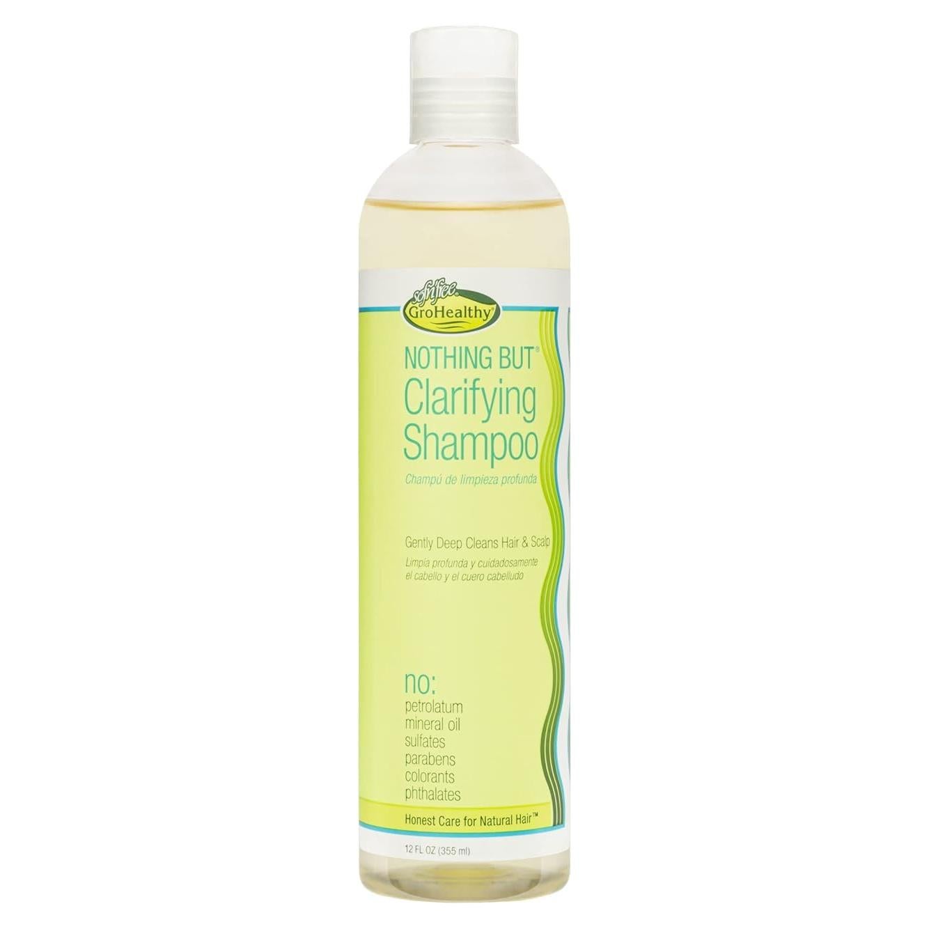 Champú Aclarador Sin Sulfatos Nada Más 340g - Detox Cabello Natural