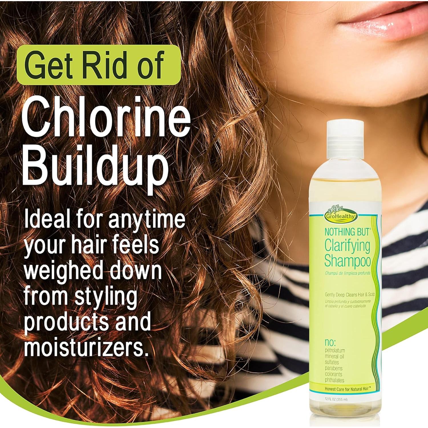 Champú Aclarador Sin Sulfatos Nada Más 340g - Detox Cabello Natural