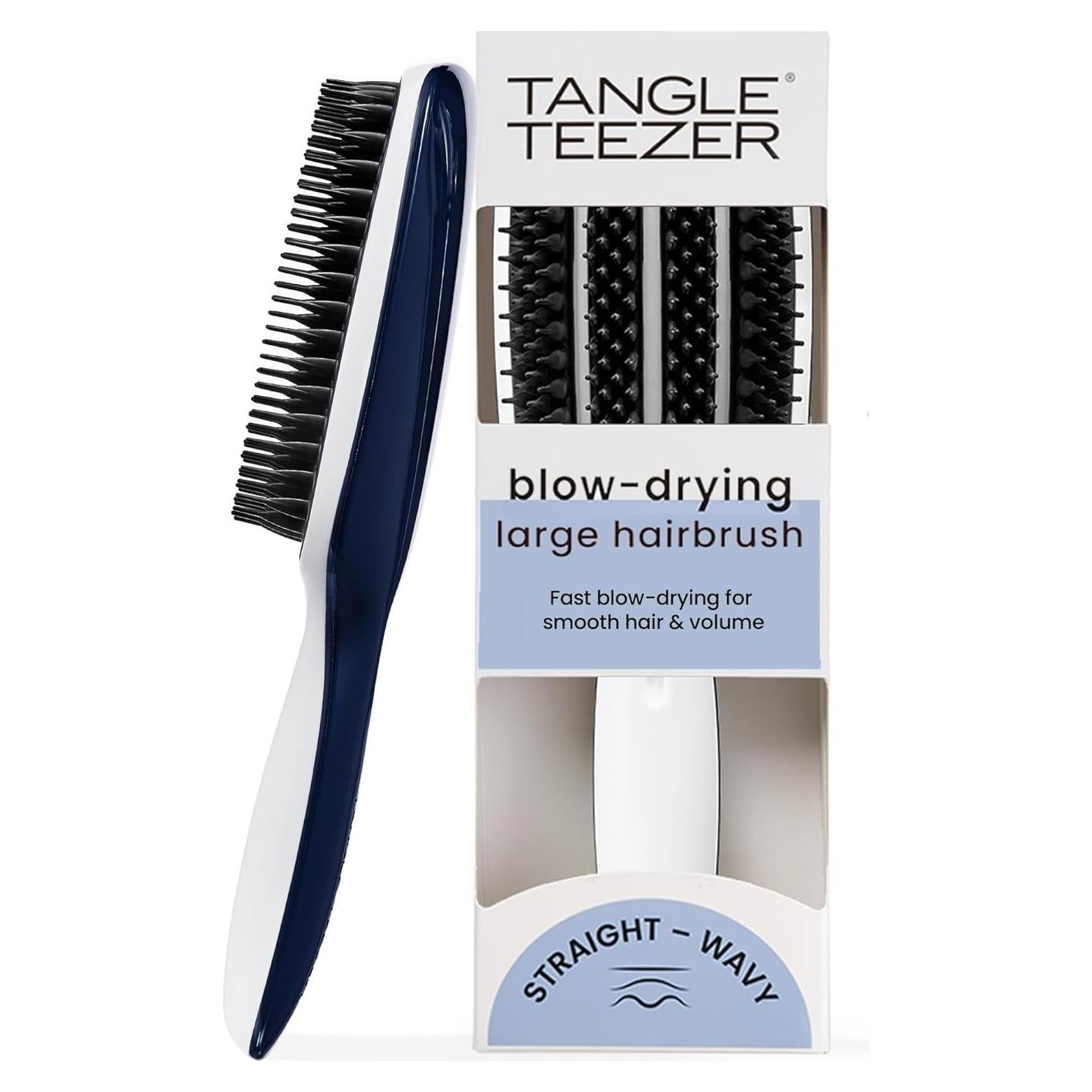 Tangle Teezer Cepillo de Secado Suave para Cabello Negro