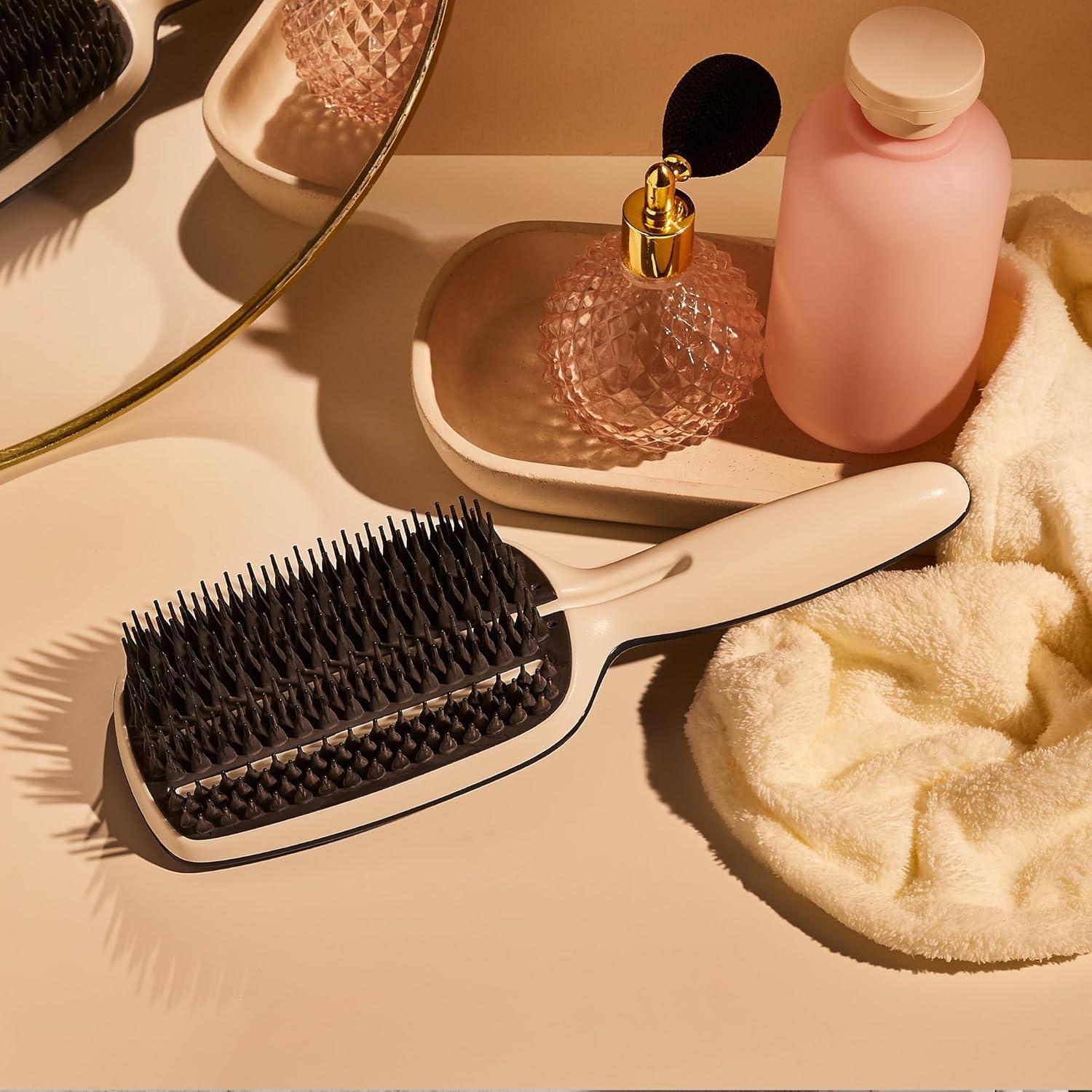 Tangle Teezer Cepillo de Secado Suave para Cabello Negro