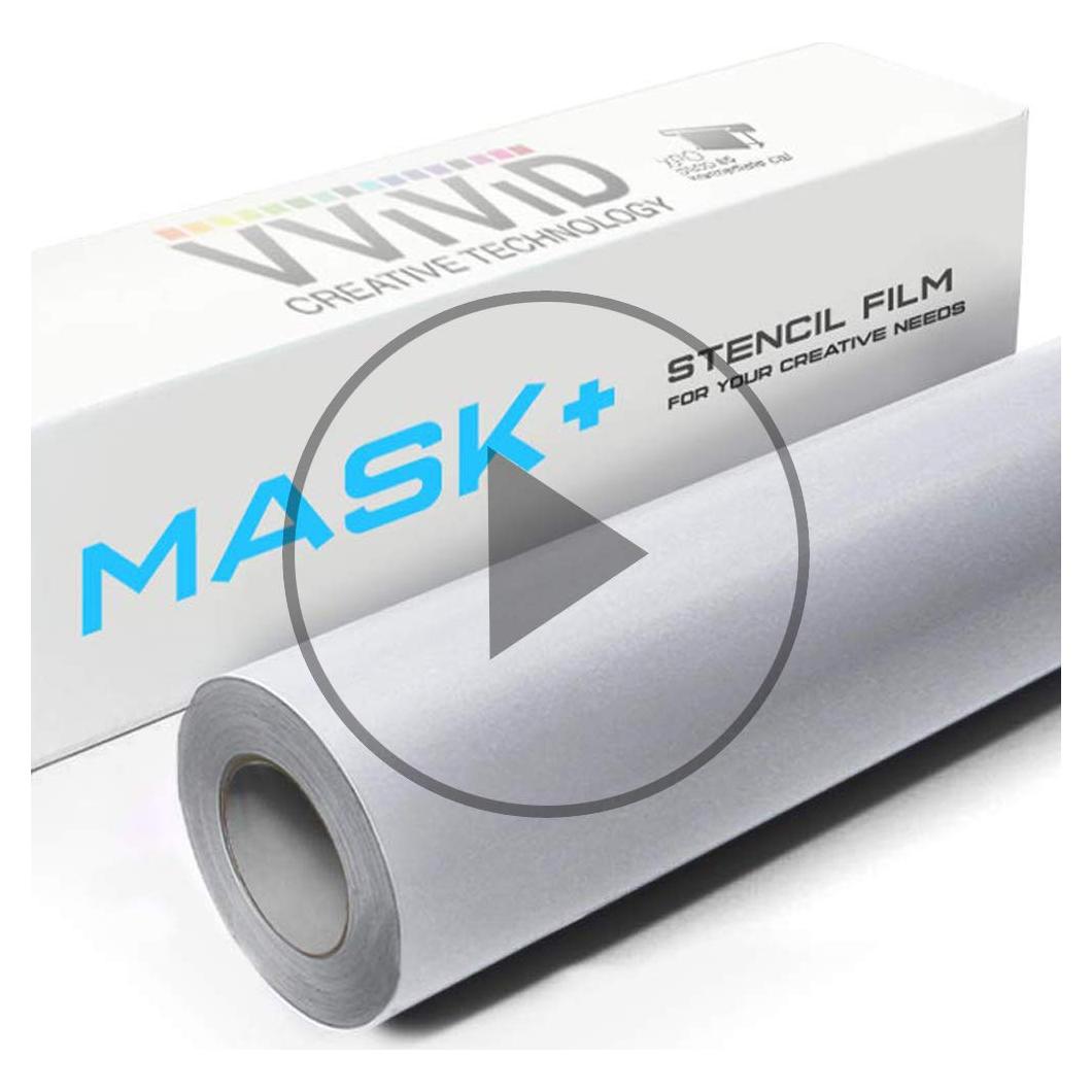 Película de Plantilla Transparente VViViD 30.48 cm x 1.83 m