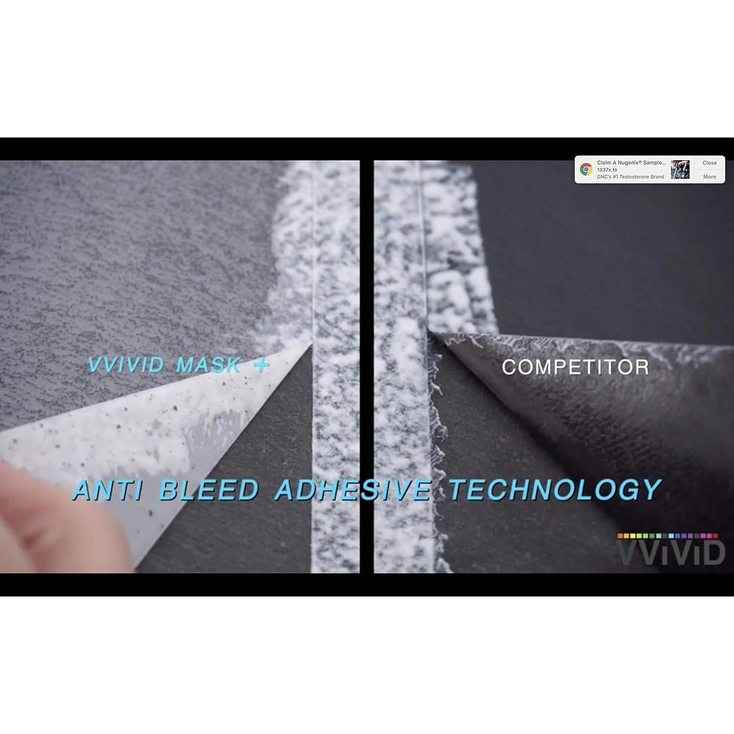 Película de Plantilla Transparente VViViD 30.48 cm x 1.83 m