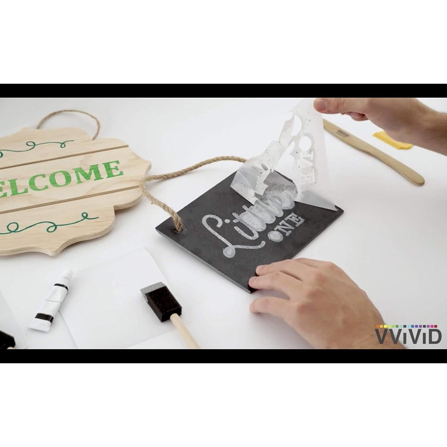 Película de Plantilla Transparente VViViD 30.48 cm x 1.83 m