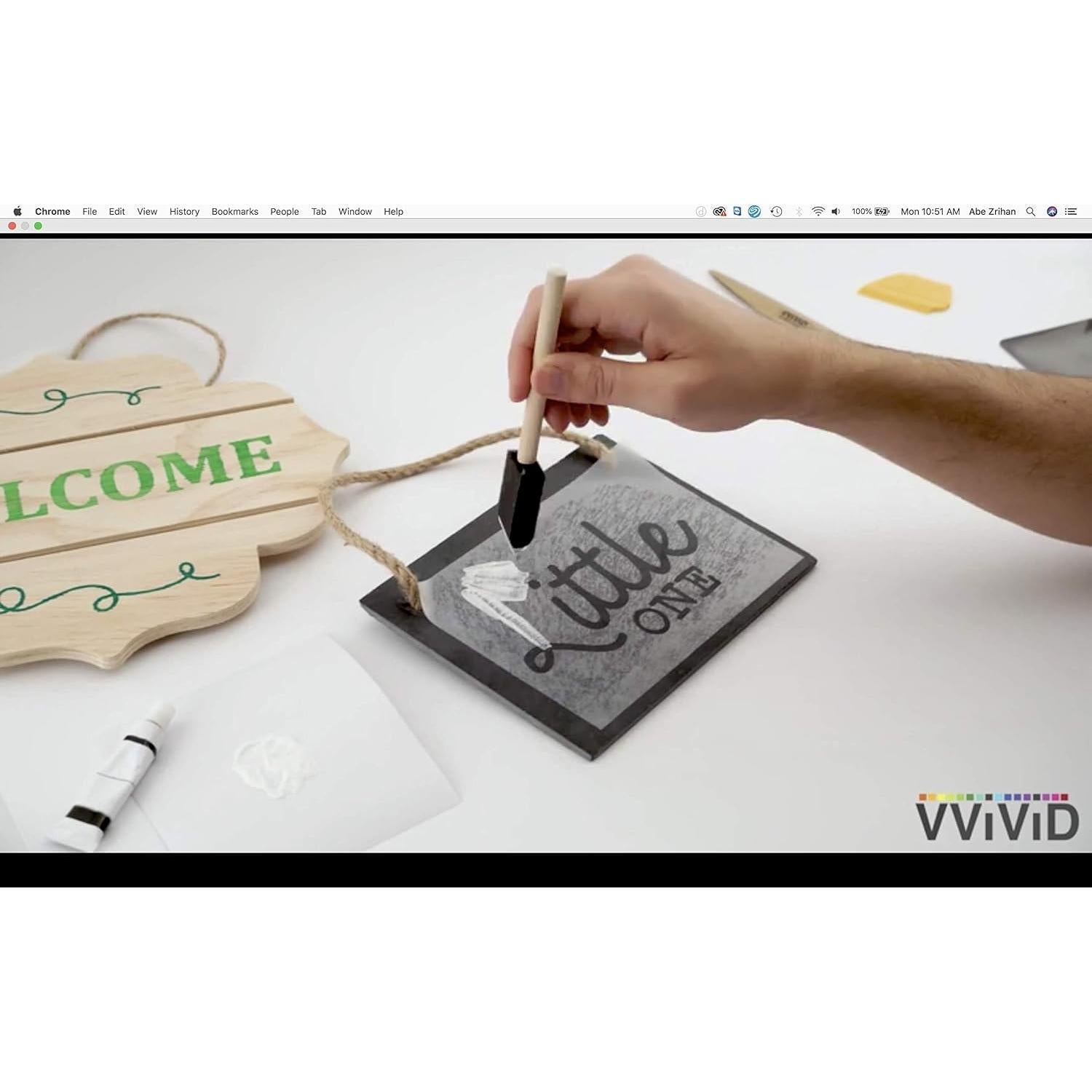 Película de Plantilla Transparente VViViD 30.48 cm x 1.83 m