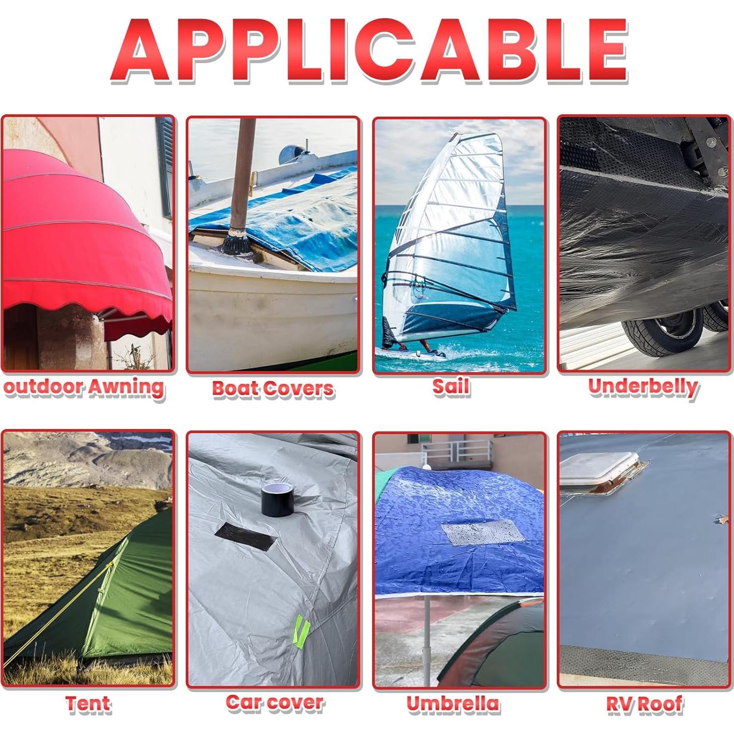 Cinta de Reparación Negra Birllaid 7.62m Impermeable UV