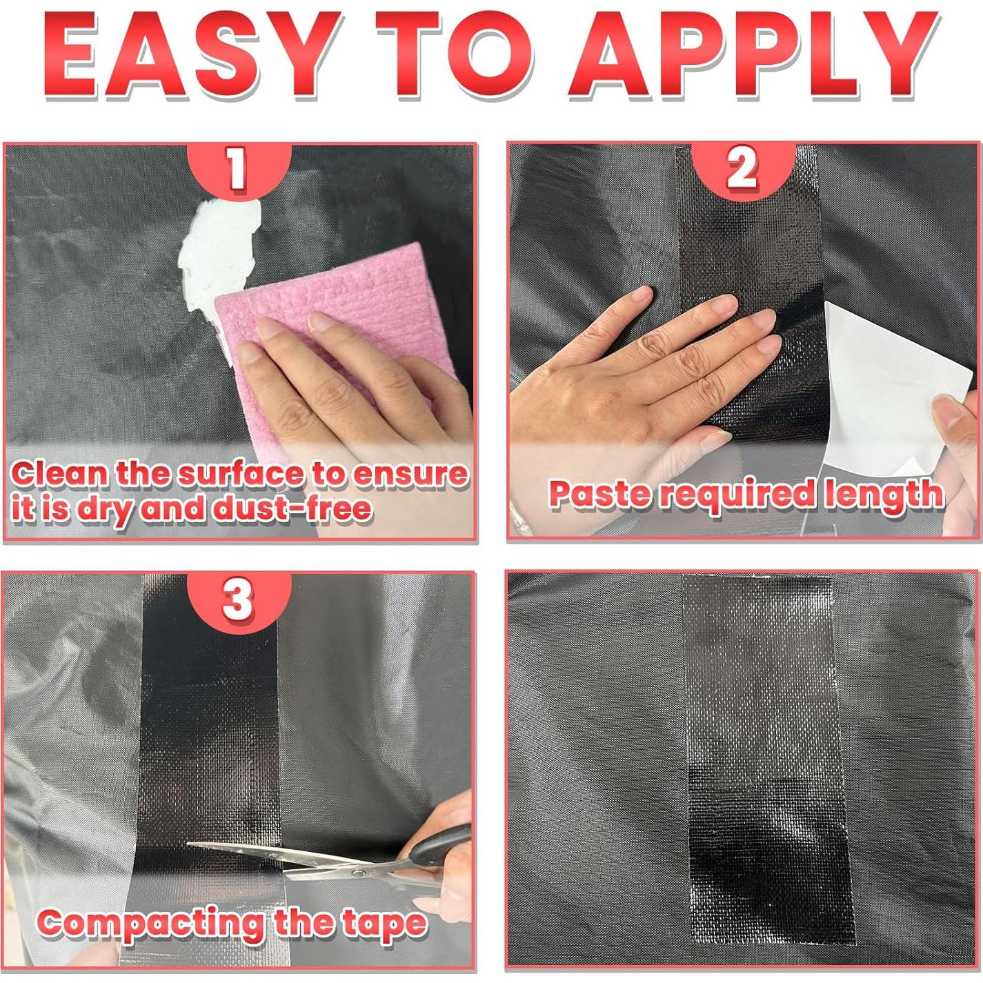 Cinta de Reparación Negra Birllaid 7.62m Impermeable UV