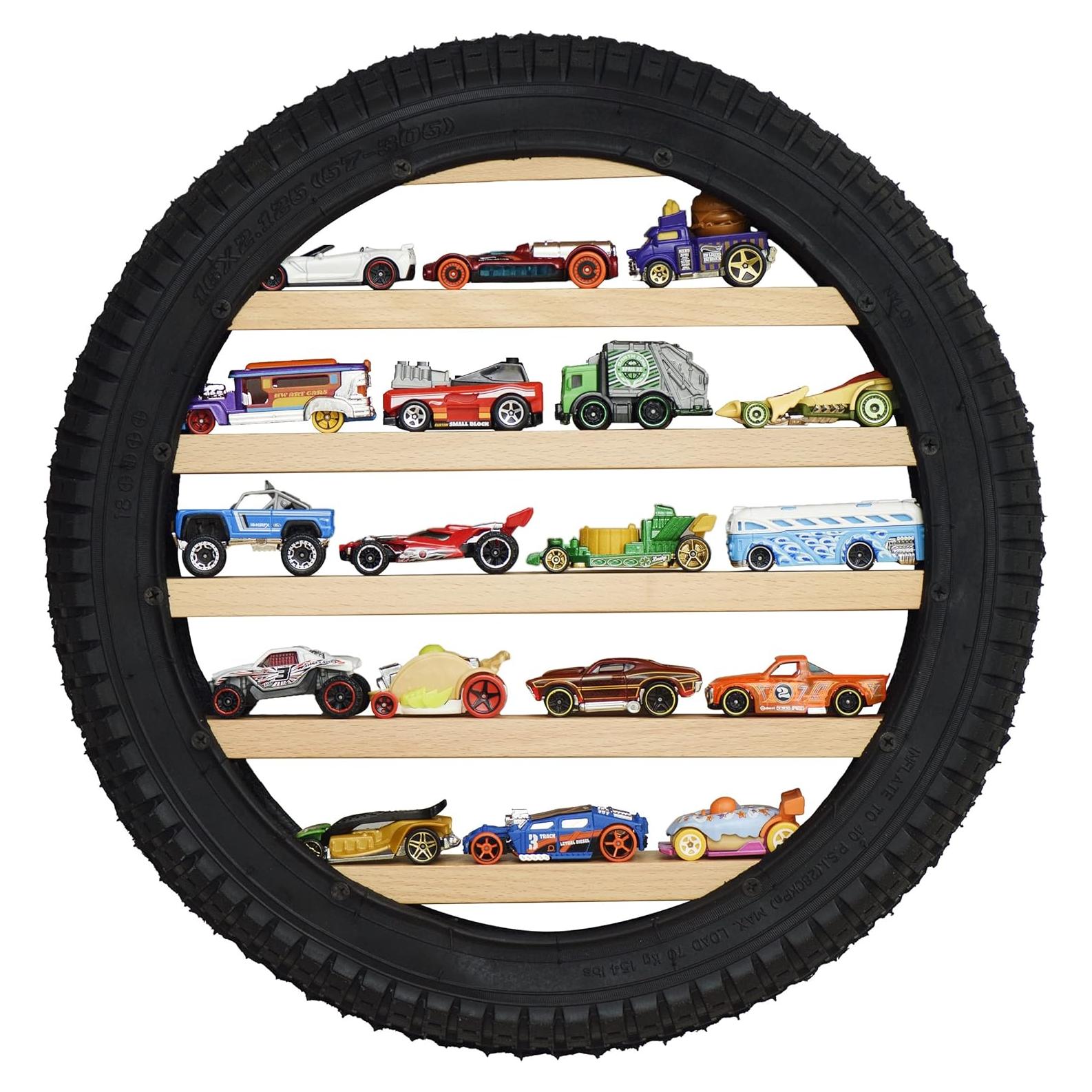 Estante para Autos a Escala Tapeera - Rueda 18 Modelos