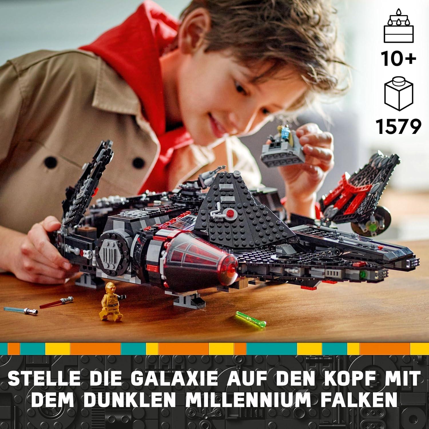 LEGO Star Wars Halcón Oscuro 75389 - Nave Construible 2.77kg