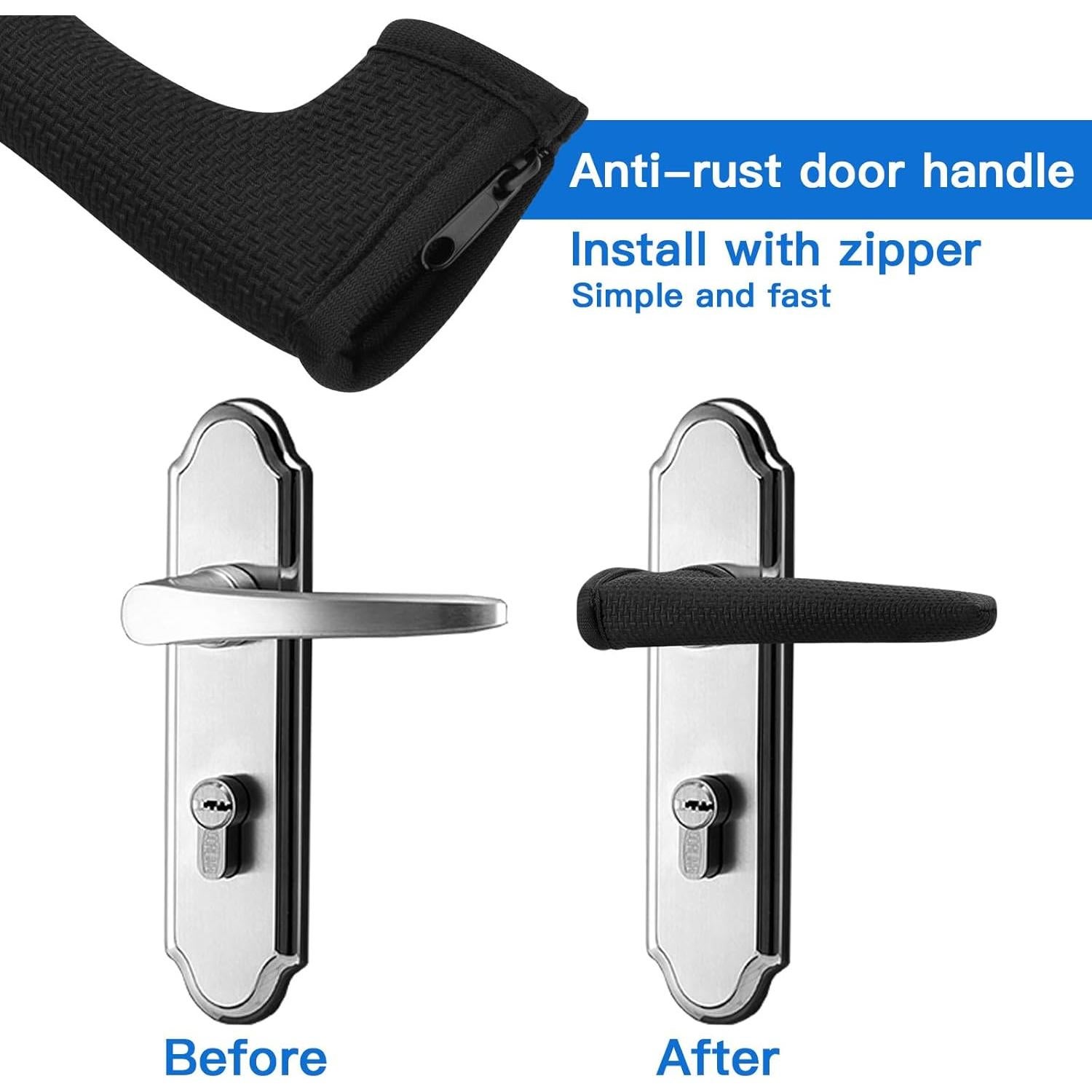 Cubiertas de Manijas de Puerta Homakover Neopreno 2 Piezas