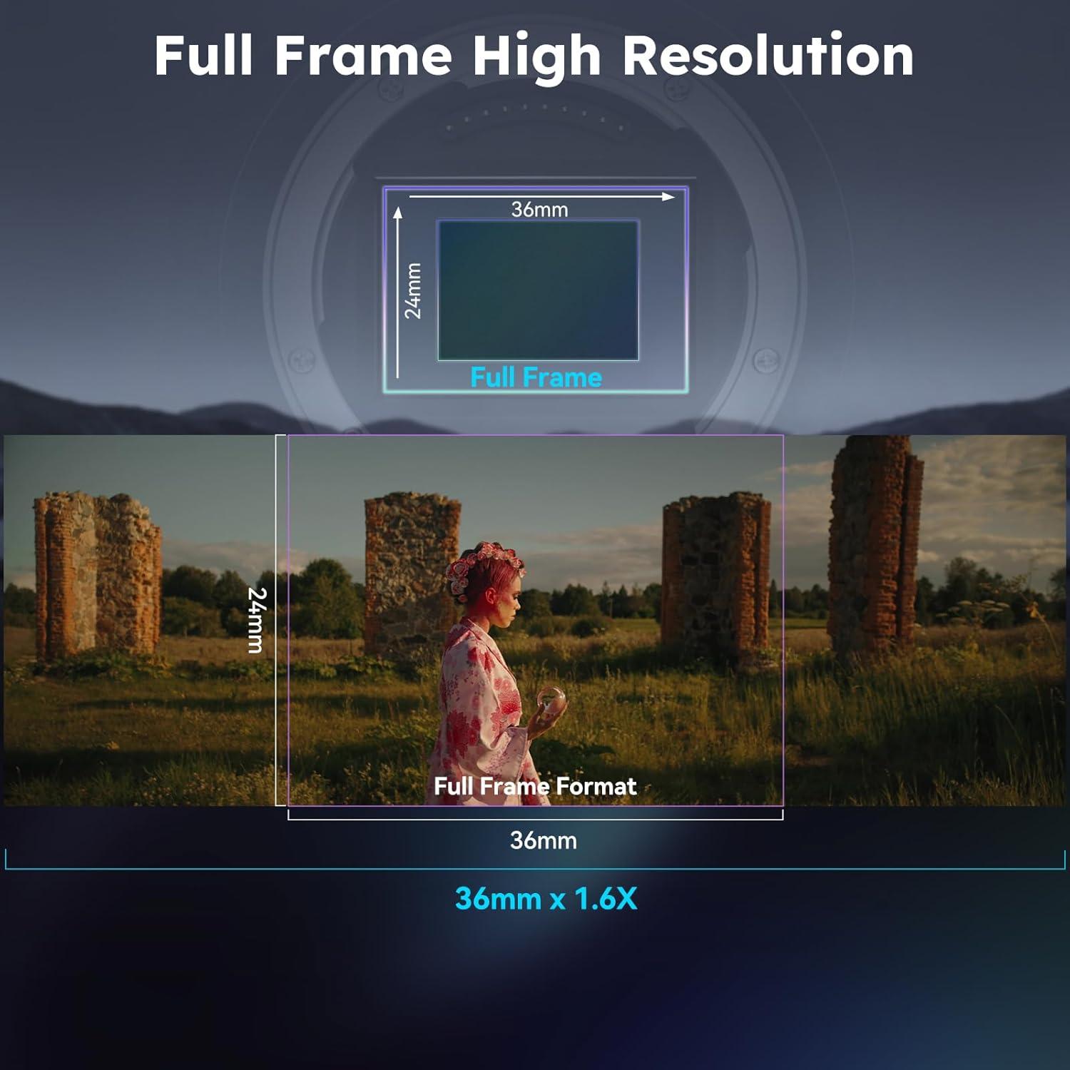 Lente Anamórfico SIRUI 35mm T2.9 Montura E para Cine