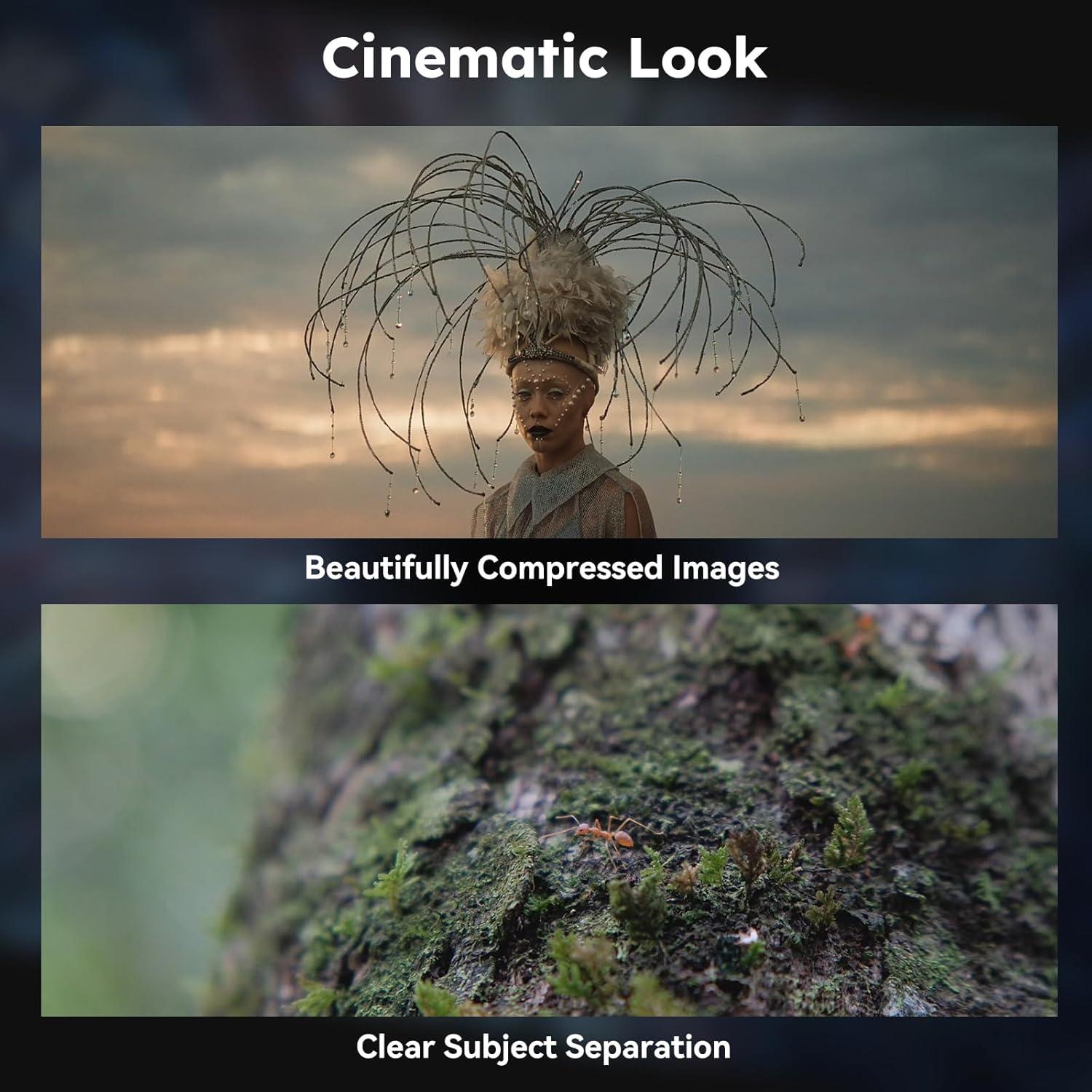 Lente Anamórfico SIRUI 35mm T2.9 Montura E para Cine