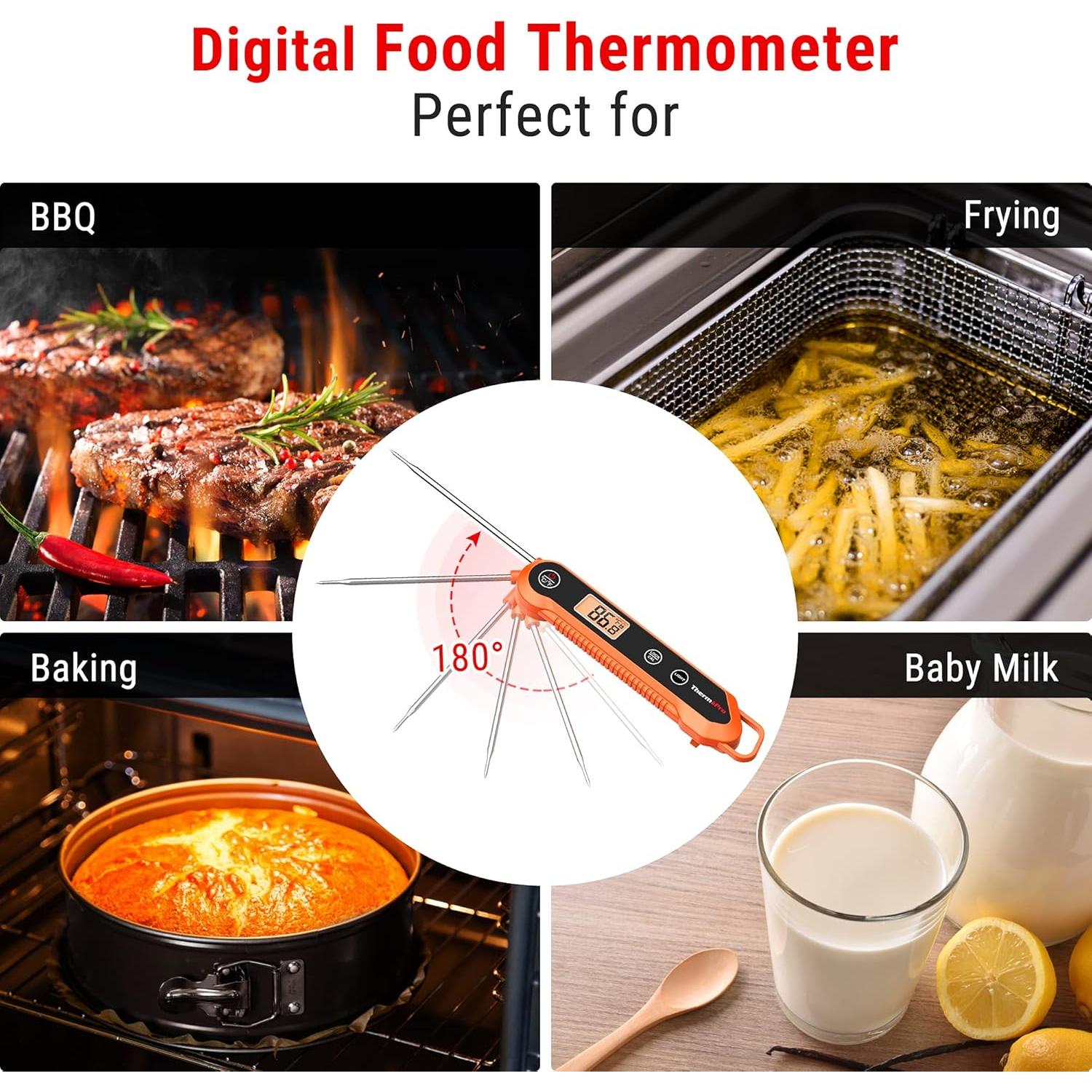 Termómetro Digital Instantáneo ThermoPro TP03H a Prueba de Agua