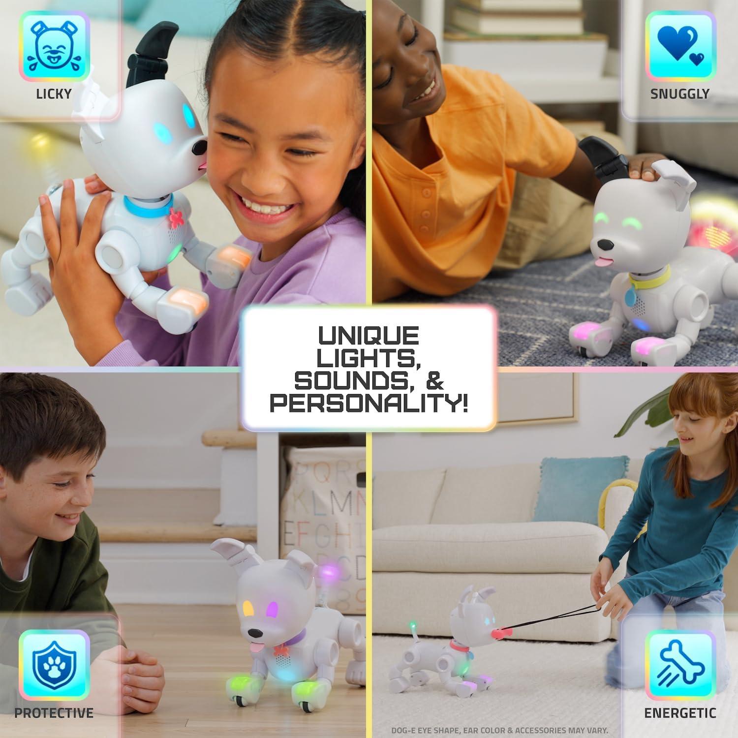 Perro Robot Interactivo Dog-E WowWee con 200+ Sonidos y App