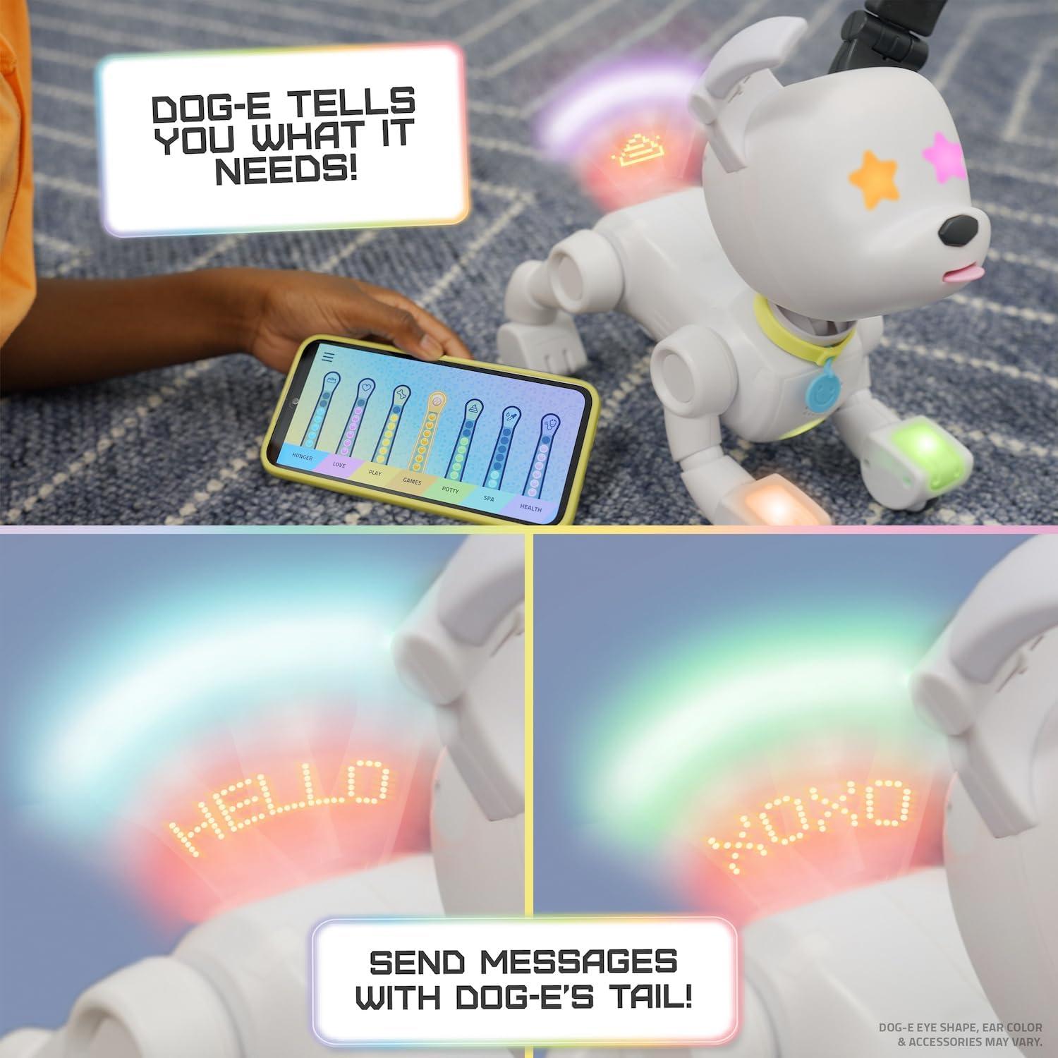 Perro Robot Interactivo Dog-E WowWee con 200+ Sonidos y App