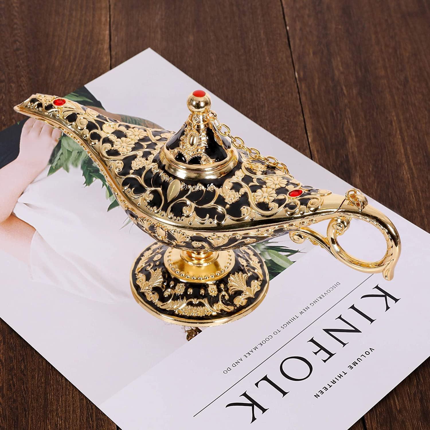 Lámpara Mágica de Aladino Gusnilo Vintage Decorativa 20.8 cm