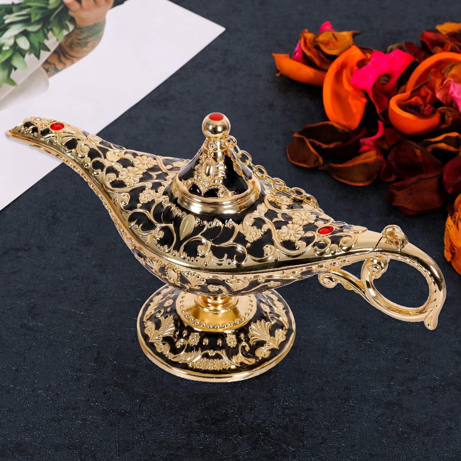 Lámpara Mágica de Aladino Gusnilo Vintage Decorativa 20.8 cm