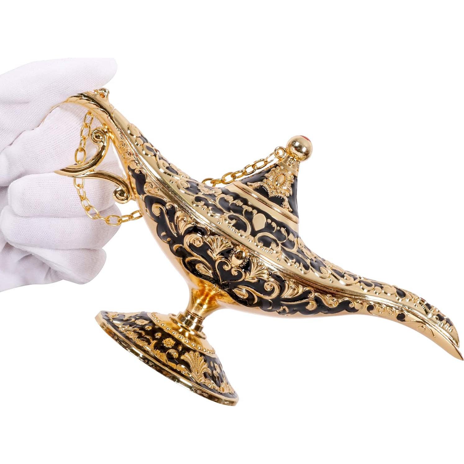 Lámpara Mágica de Aladino Gusnilo Vintage Decorativa 20.8 cm