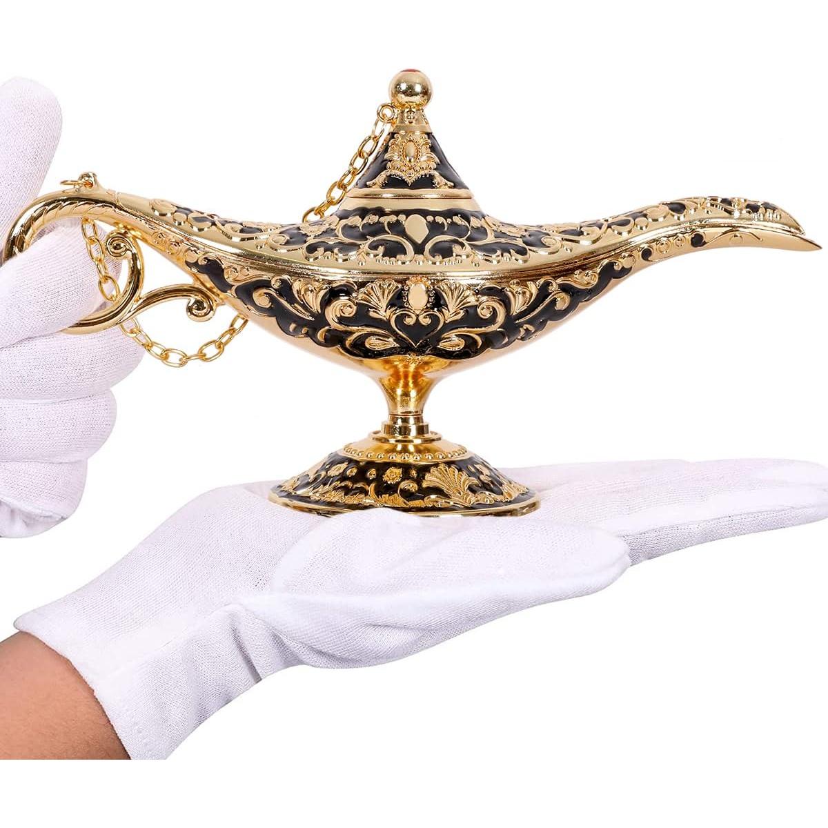 Lámpara Mágica de Aladino Gusnilo Vintage Decorativa 20.8 cm