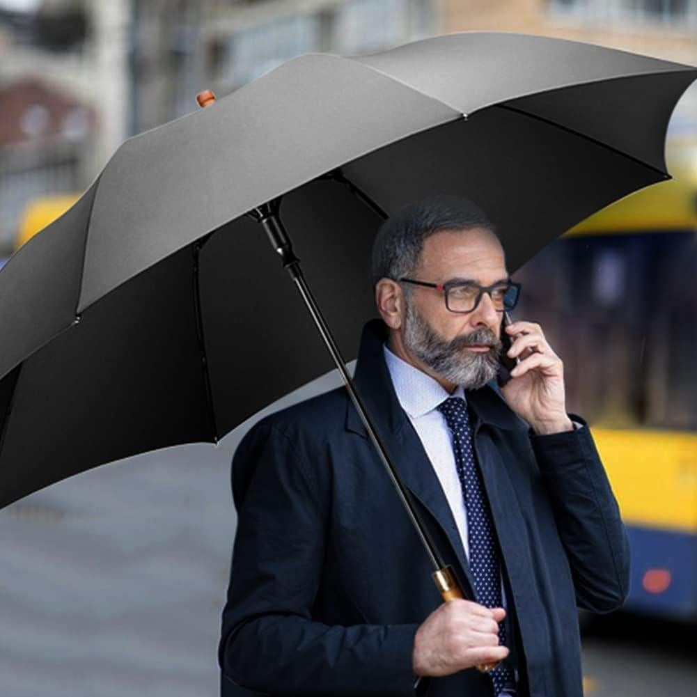 Paraguas Dlin Automático 137 cm Impermeable para 2 Personas