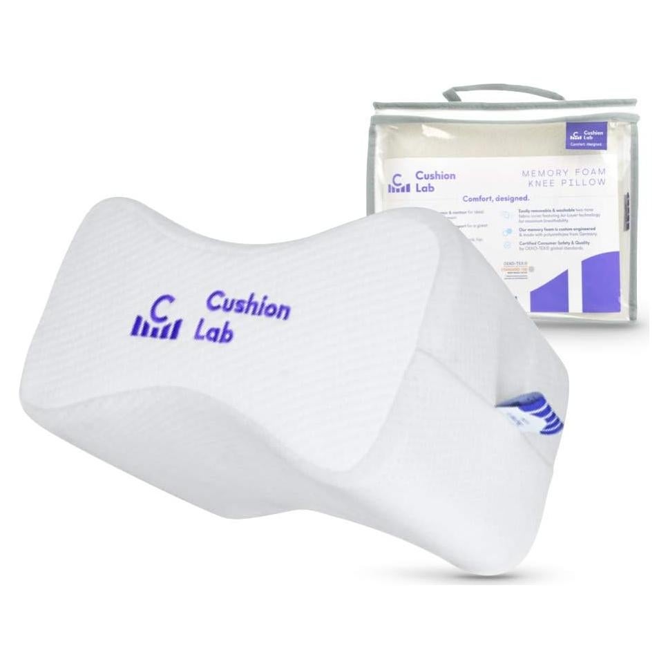 Cojín Ergonómico para Piernas Cushion Lab - Alivio Ciática y Espalda