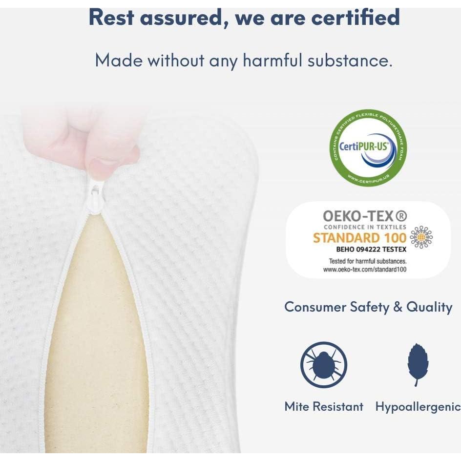 Cojín Ergonómico para Piernas Cushion Lab - Alivio Ciática y Espalda