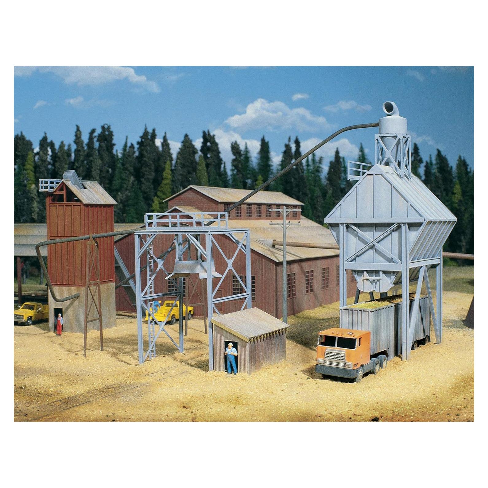 Edificios Auxiliares Aserradero Walthers 933-3144 Escala HO