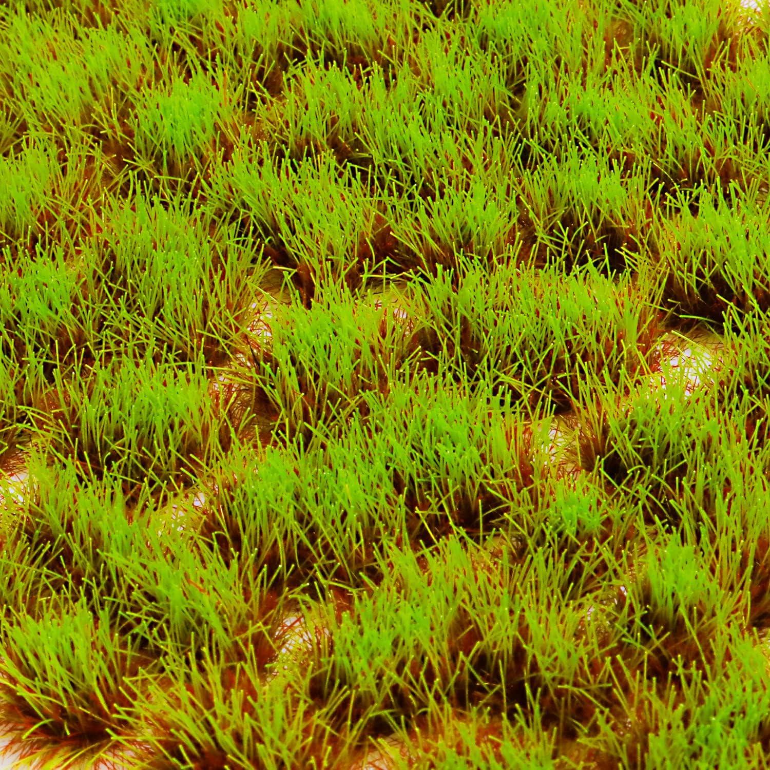 Kit de Hierba Estática Rileryan 190 Piezas Verde para Diorama