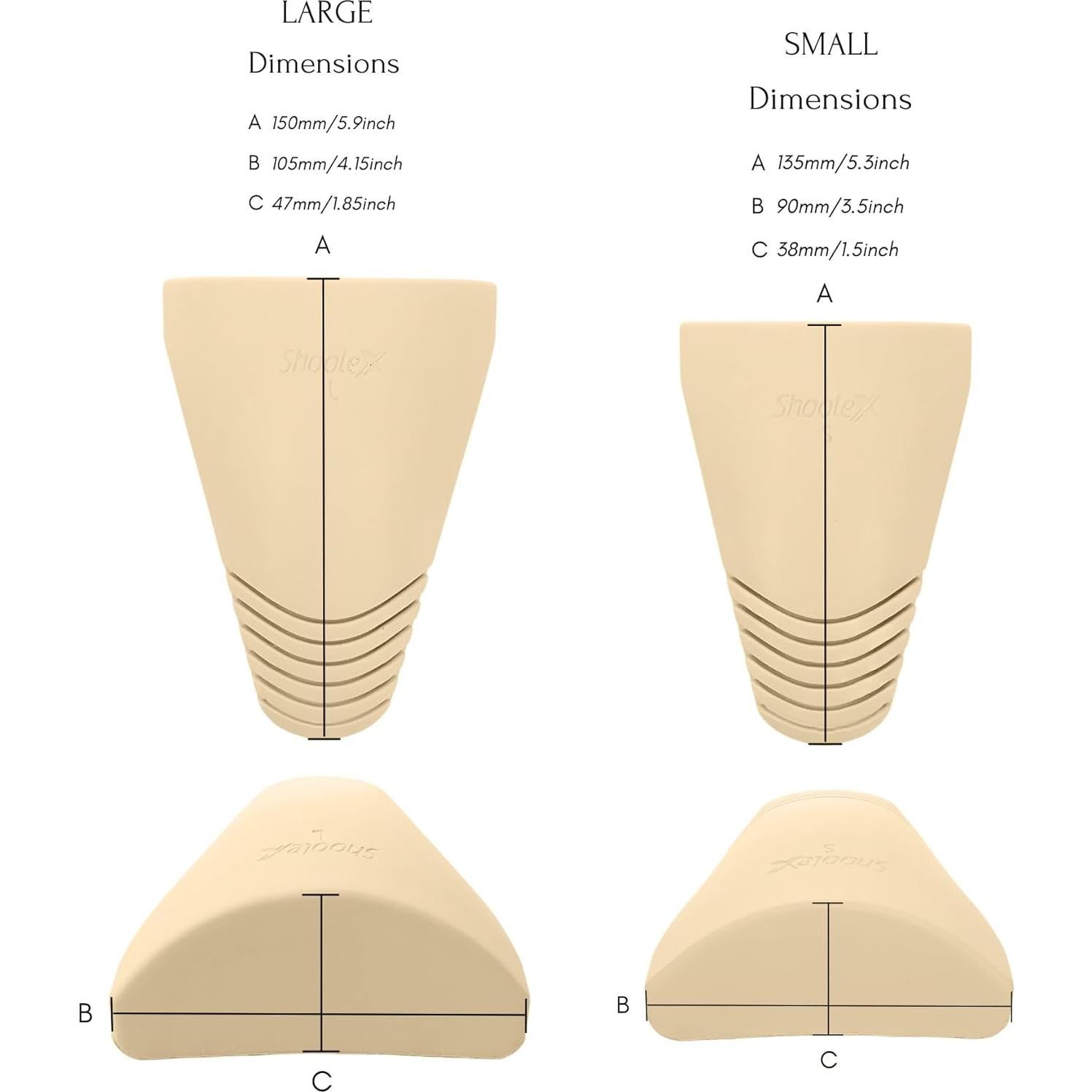 Relleno de Dedo para Amputados ToeLuxe - Espuma PU Suave Grande