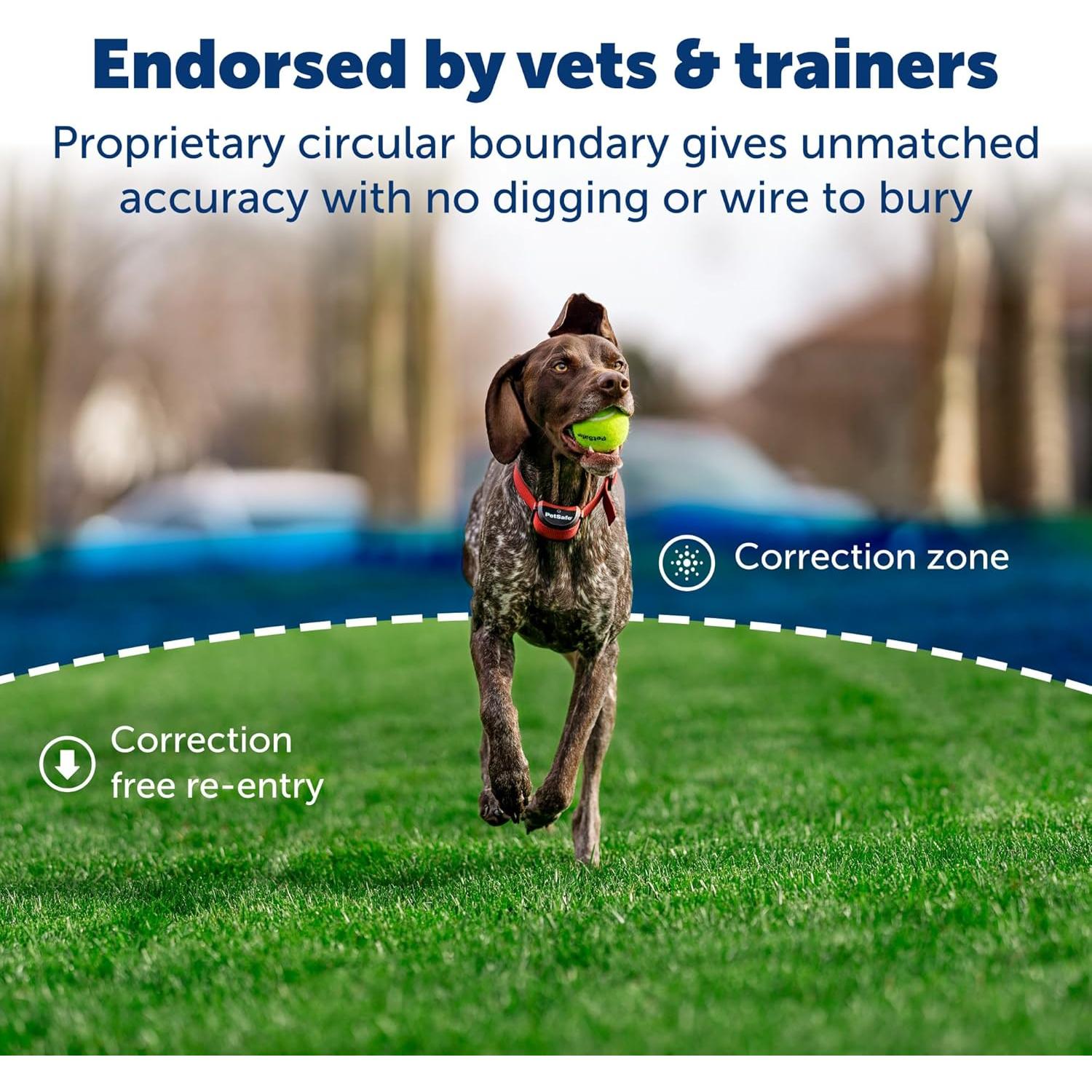 Cerca Inalámbrica PetSafe Stay & Play para 2 Perros - 0.30 Hectáreas